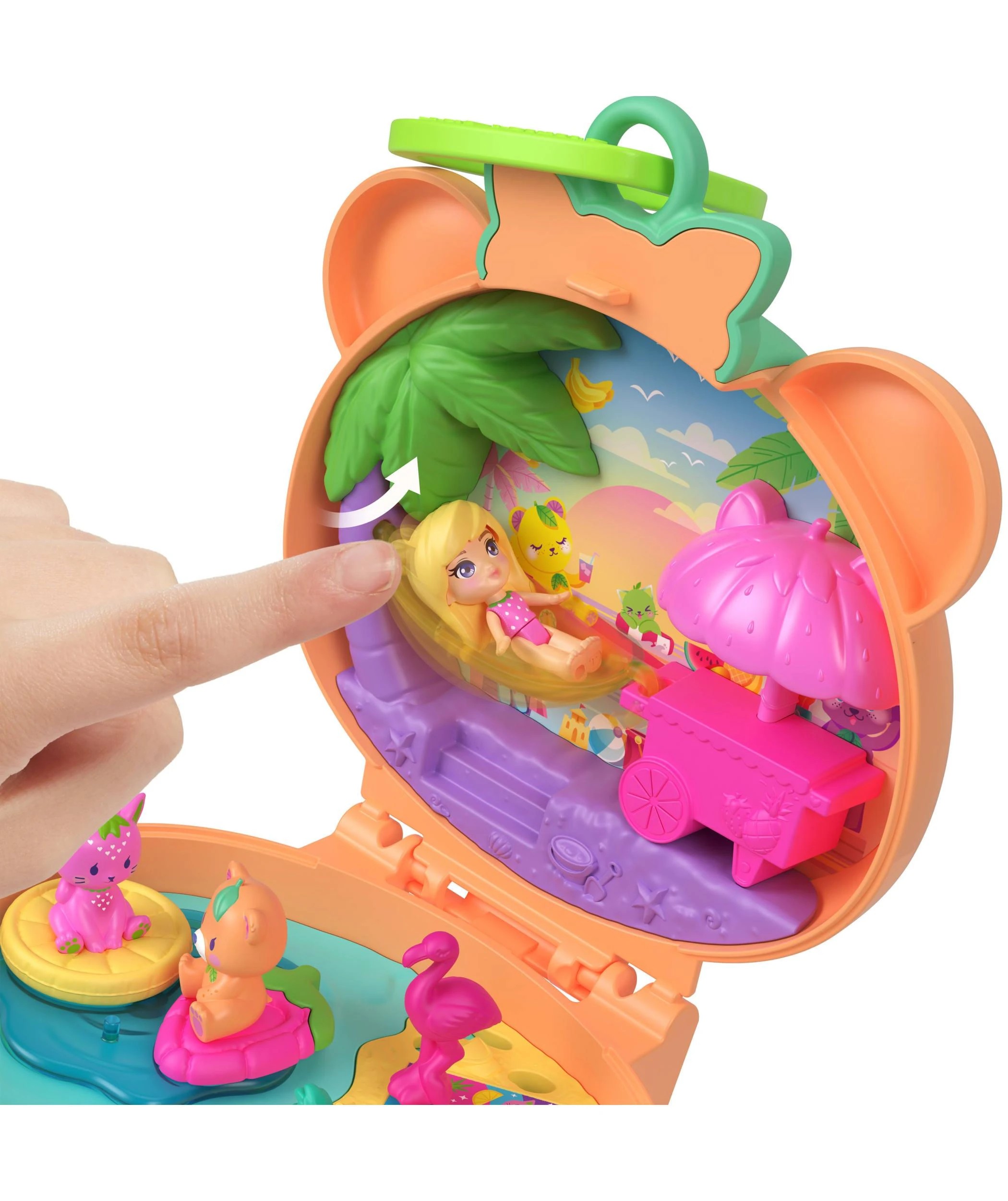 4 Polly Pocket Plushie Bear Compact , Doll & Keychain Playset - Multi, 4 of 5