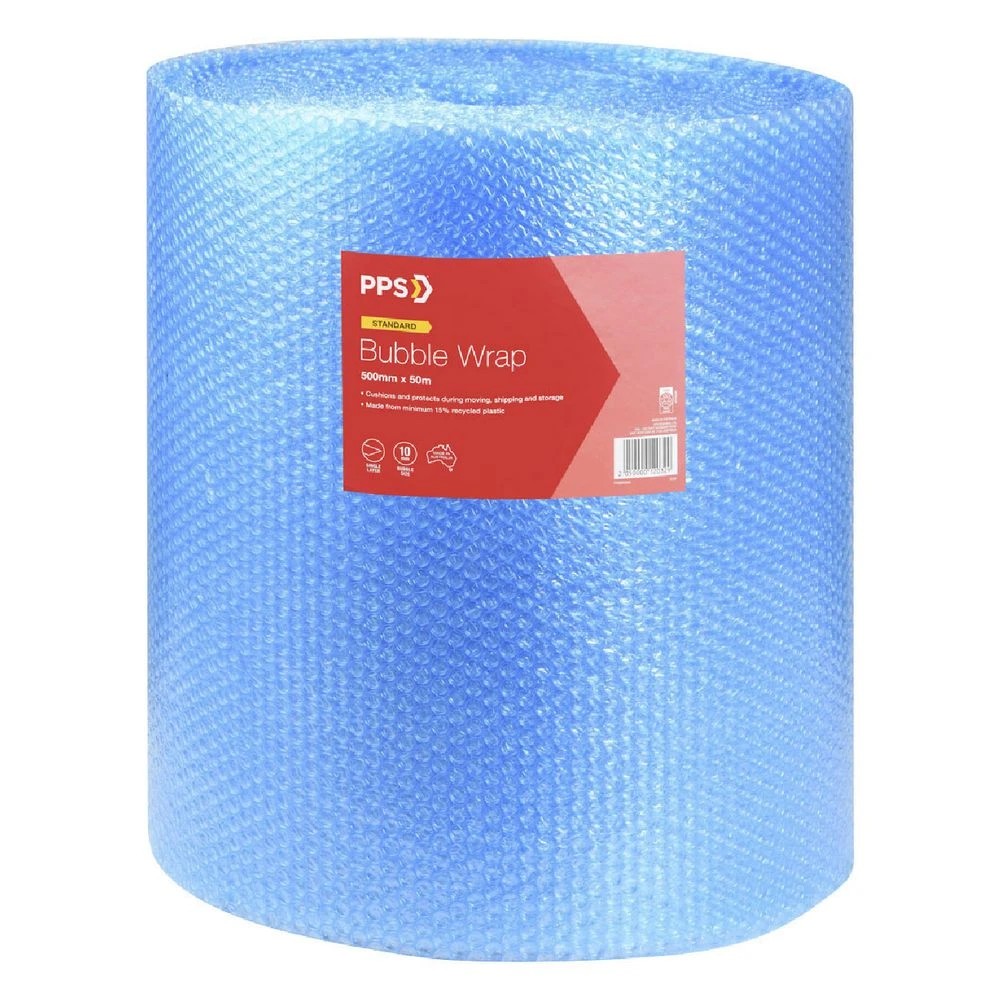 2 PPS 500mm x 50m Bubble Wrap Roll 16 Pack, 2 of 3