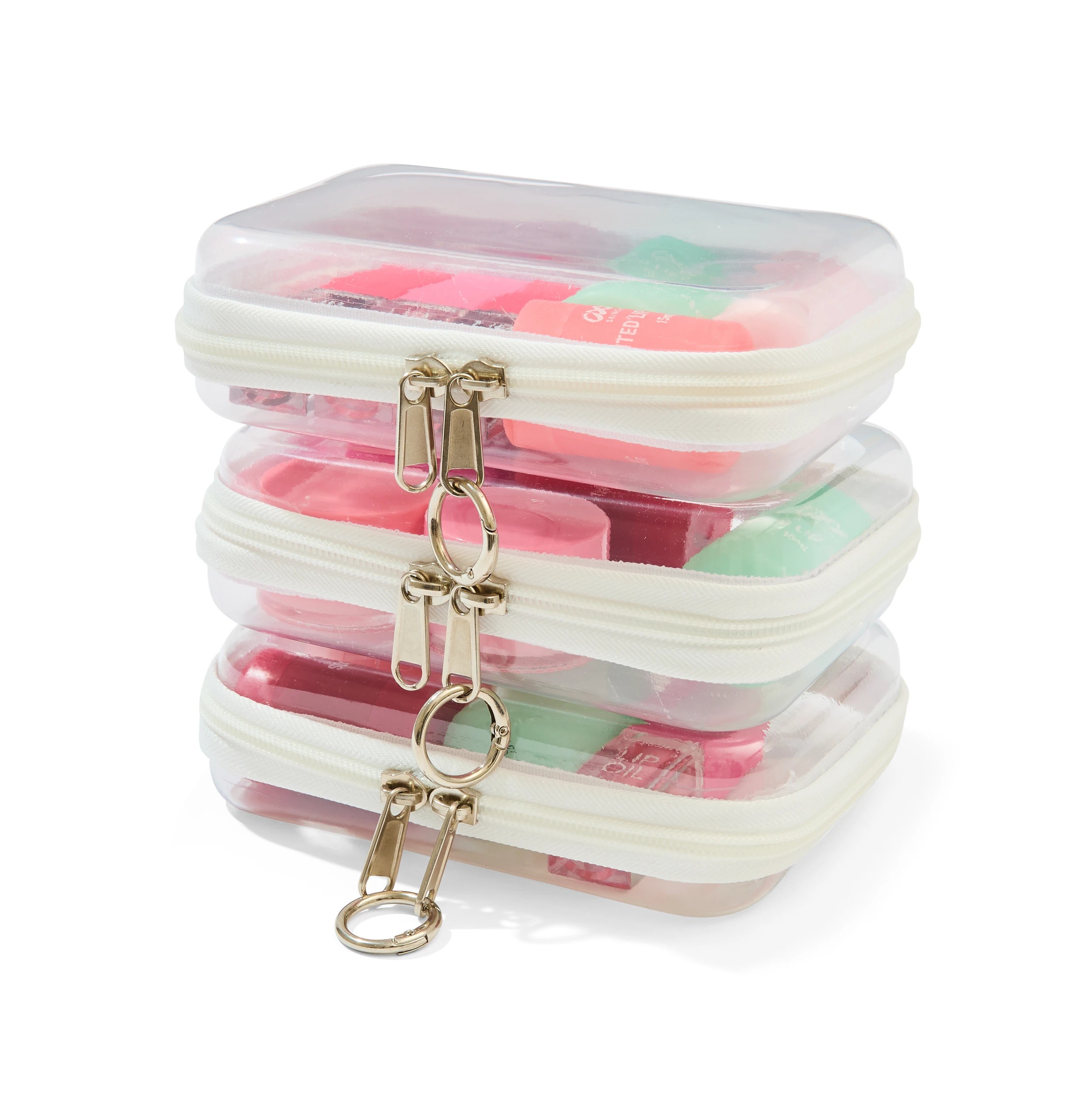 2 3 Piece Small Clear Packing Cubes, 2 of 8
