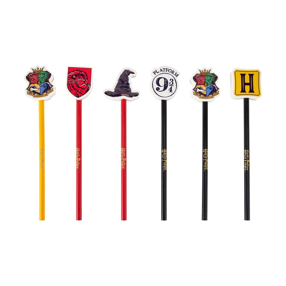 2 Wizarding World Harry Potter Pencil and Eraser Set, 2 of 5