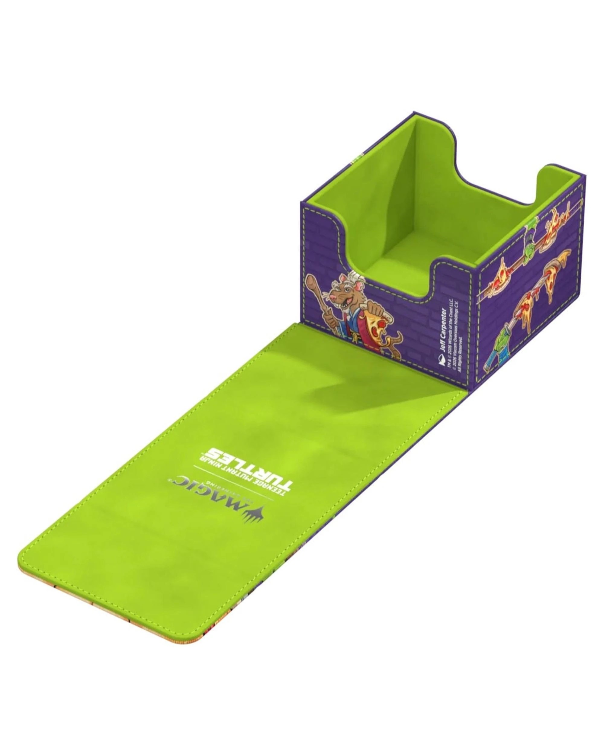 6 Ultimate Guard Magic The Gathering Teenage Mutant Ninja Turtles Sidewinder 133+ Xenoskin Pizza Box Beck Box - Purple, 6 of 10