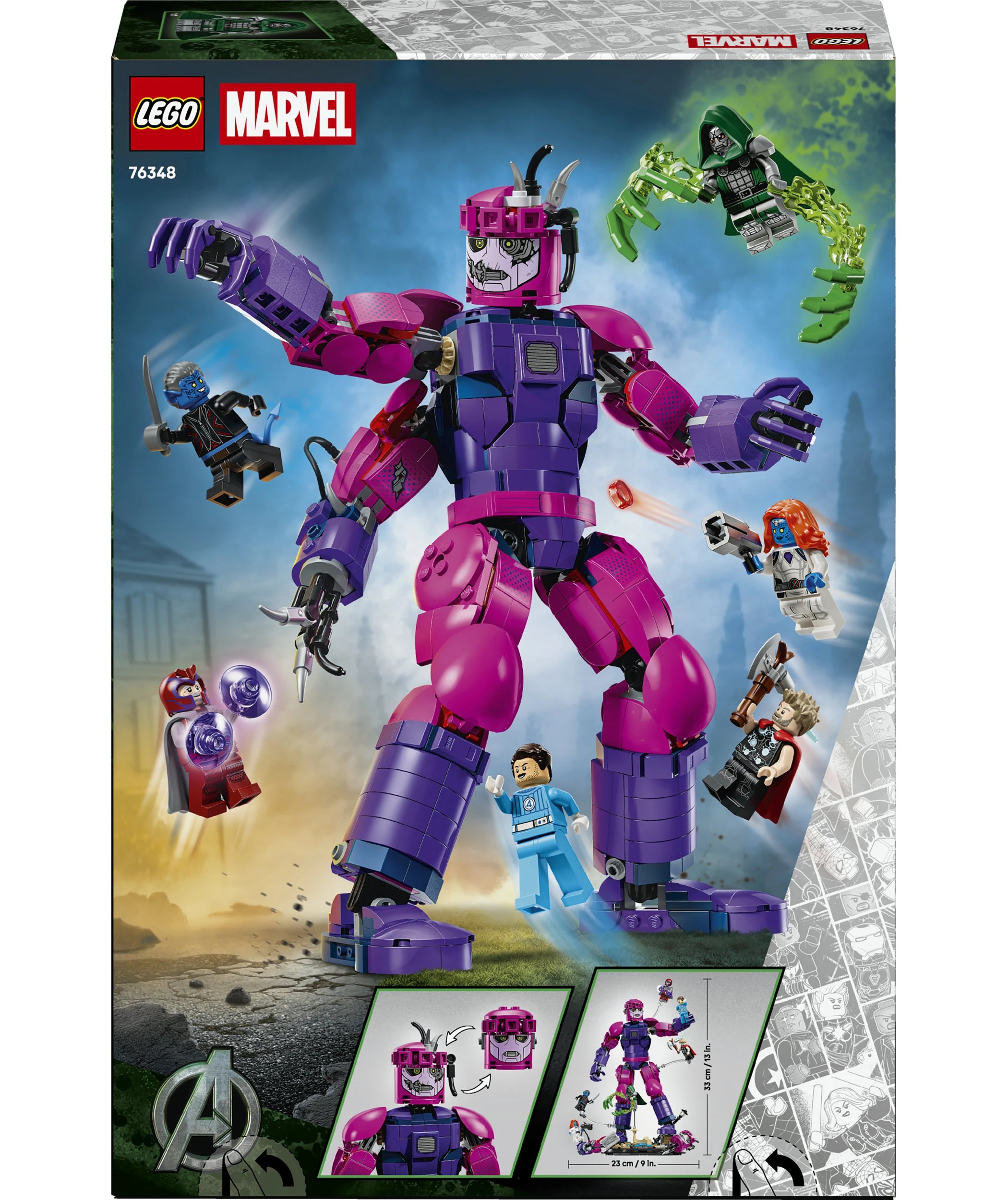 10 LEGO Super Heroes Marvel Epic Battle: Avengers: Doomsday 76348, 10 of 10