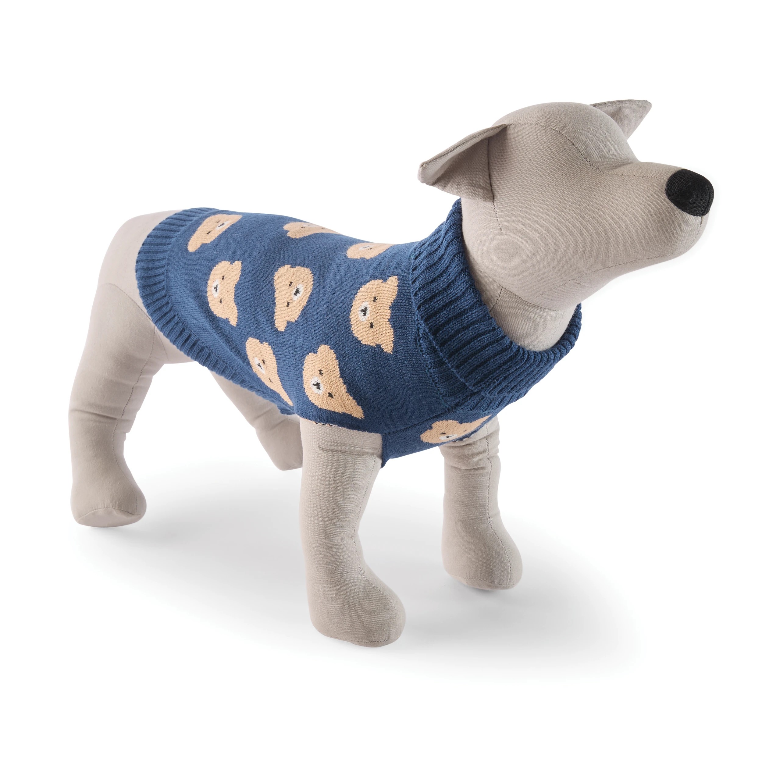 1 Pet Teddy Knit Jumper - Medium, 1 of 9