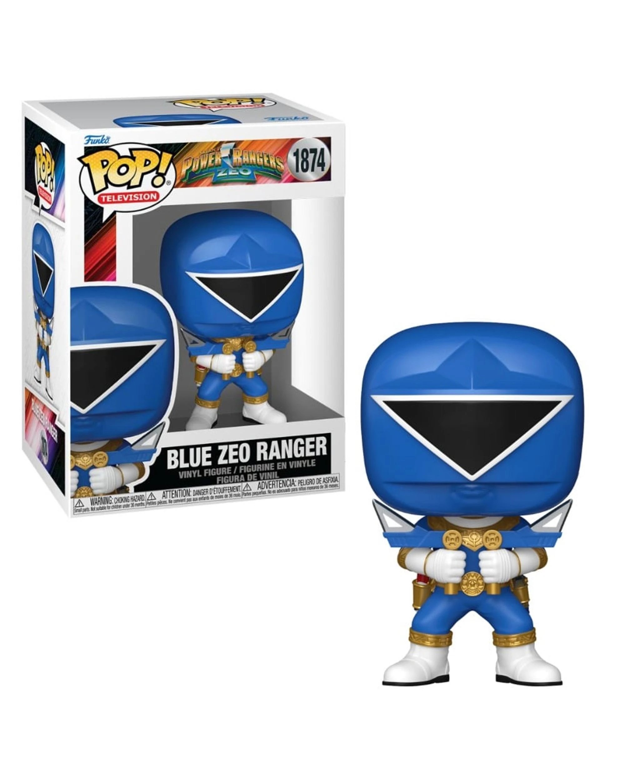 1 Power Rangers Zeo Blue Zeo Ranger Funko POP! Vinyl, 1 of 1