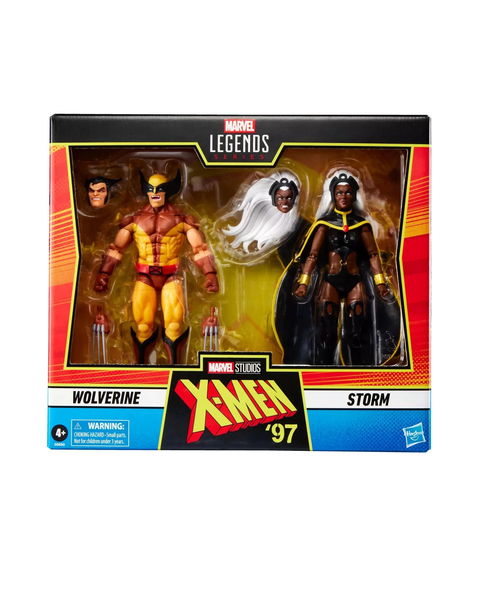 1 Hasbro Marvel Legends Series X-Men '97 Wolverine and Storm, 1 of 10
