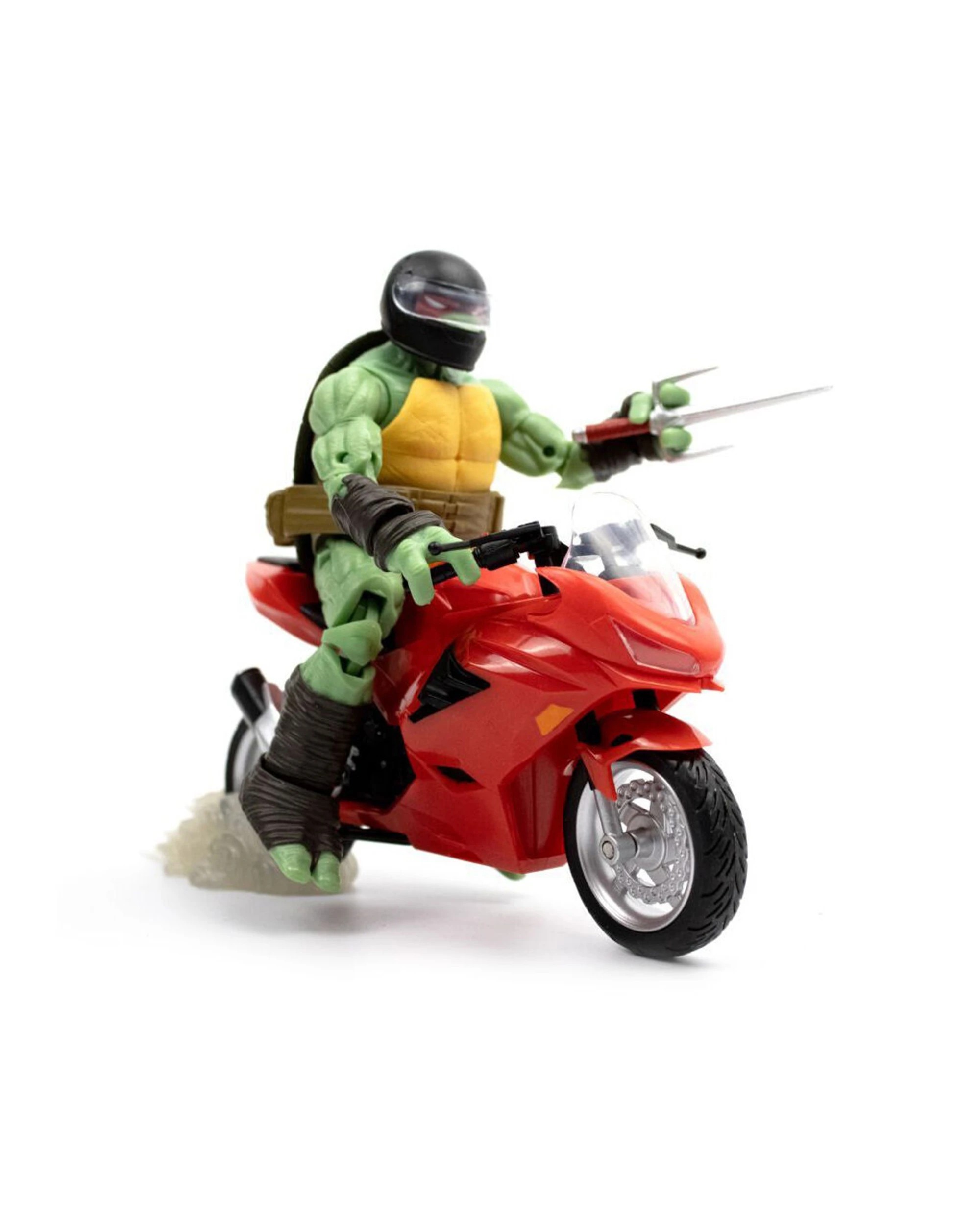 2 TEENAGE MUTANT NINJA TURTLES Raphael Action Figure Articulated Collectible
 - multi, 2 of 7