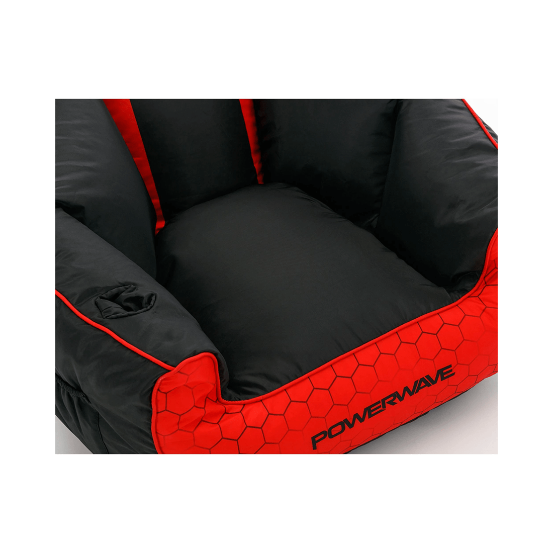 5 Powerwave PUFF Gaming Bean Bag Chair - Red, 5 of 7