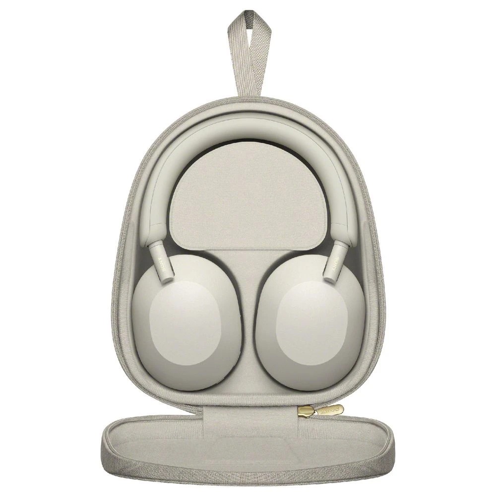 5 Sony WH-1000XM5 Wireless Noise Cancelling Headphones Silver, 5 of 9