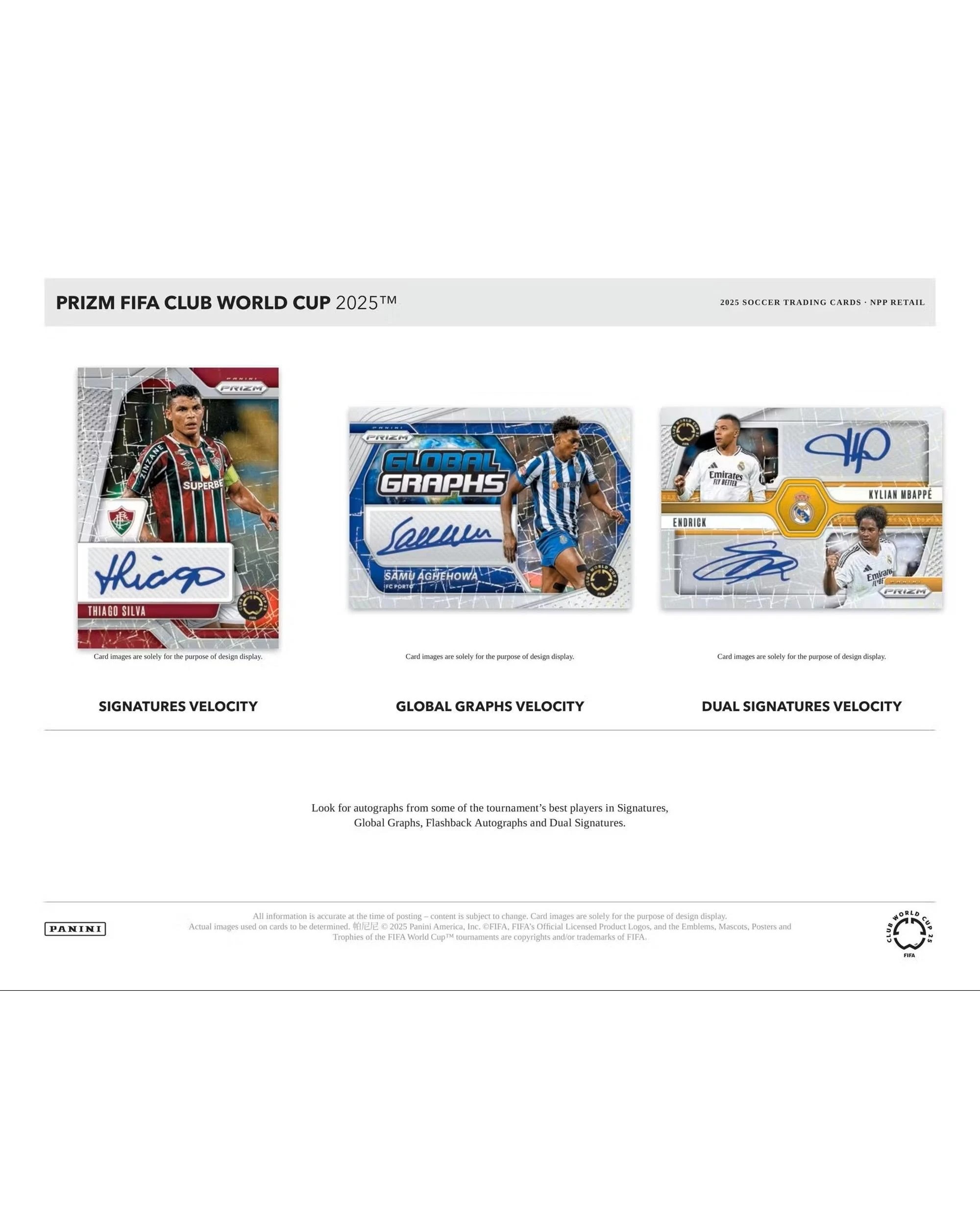 6 Panini 2025 FIFA Club World Cup Prizm Soccer Mega Box, 6 of 8