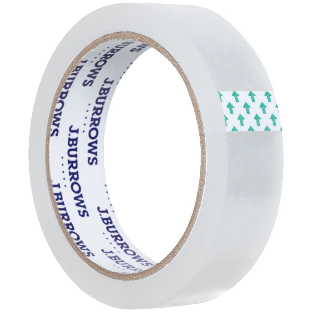 2 J.Burrows Clear Tape Roll 24mmX50m, 2 of 2