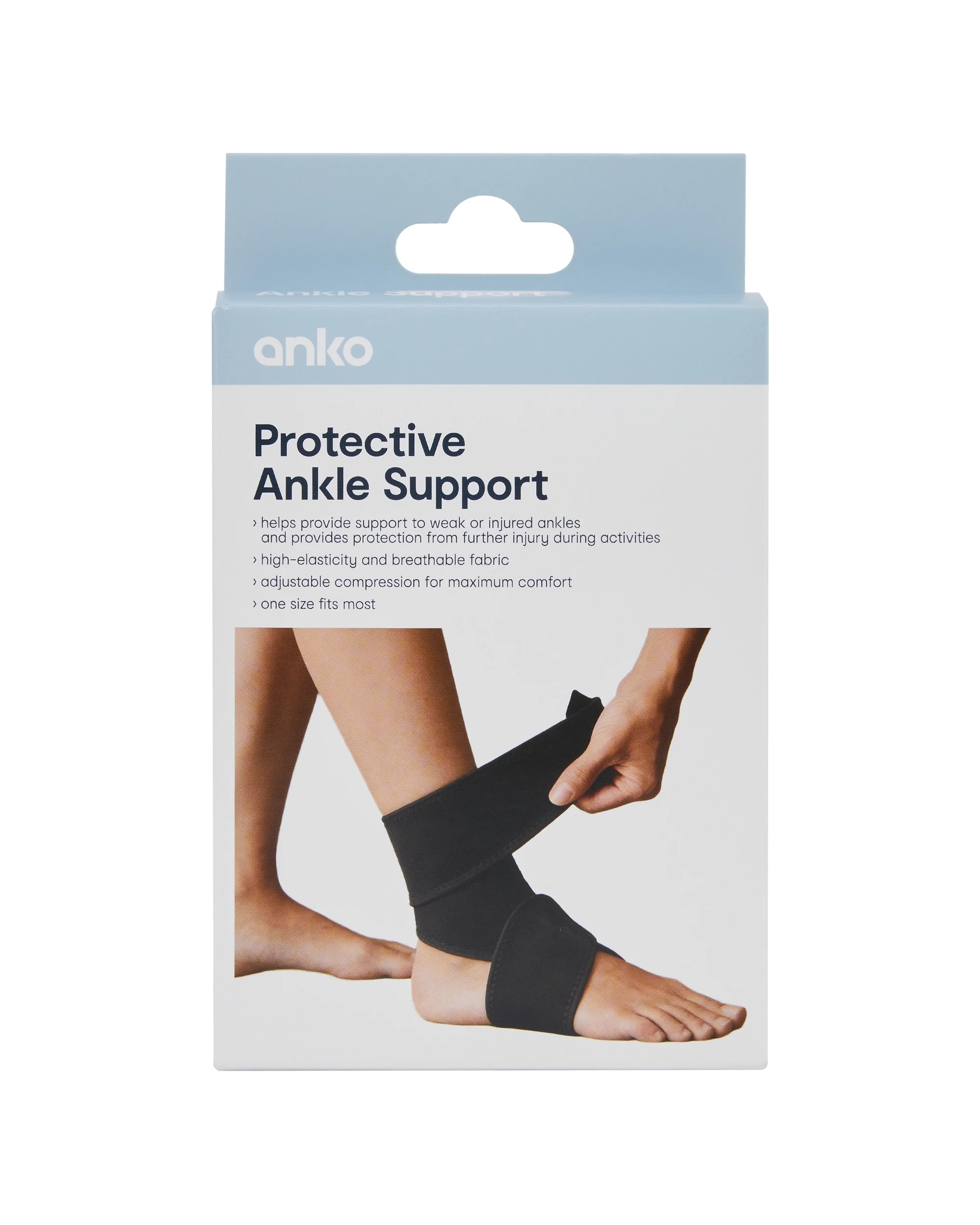 5 Protective Ankle Support - Black, 5 of 6
