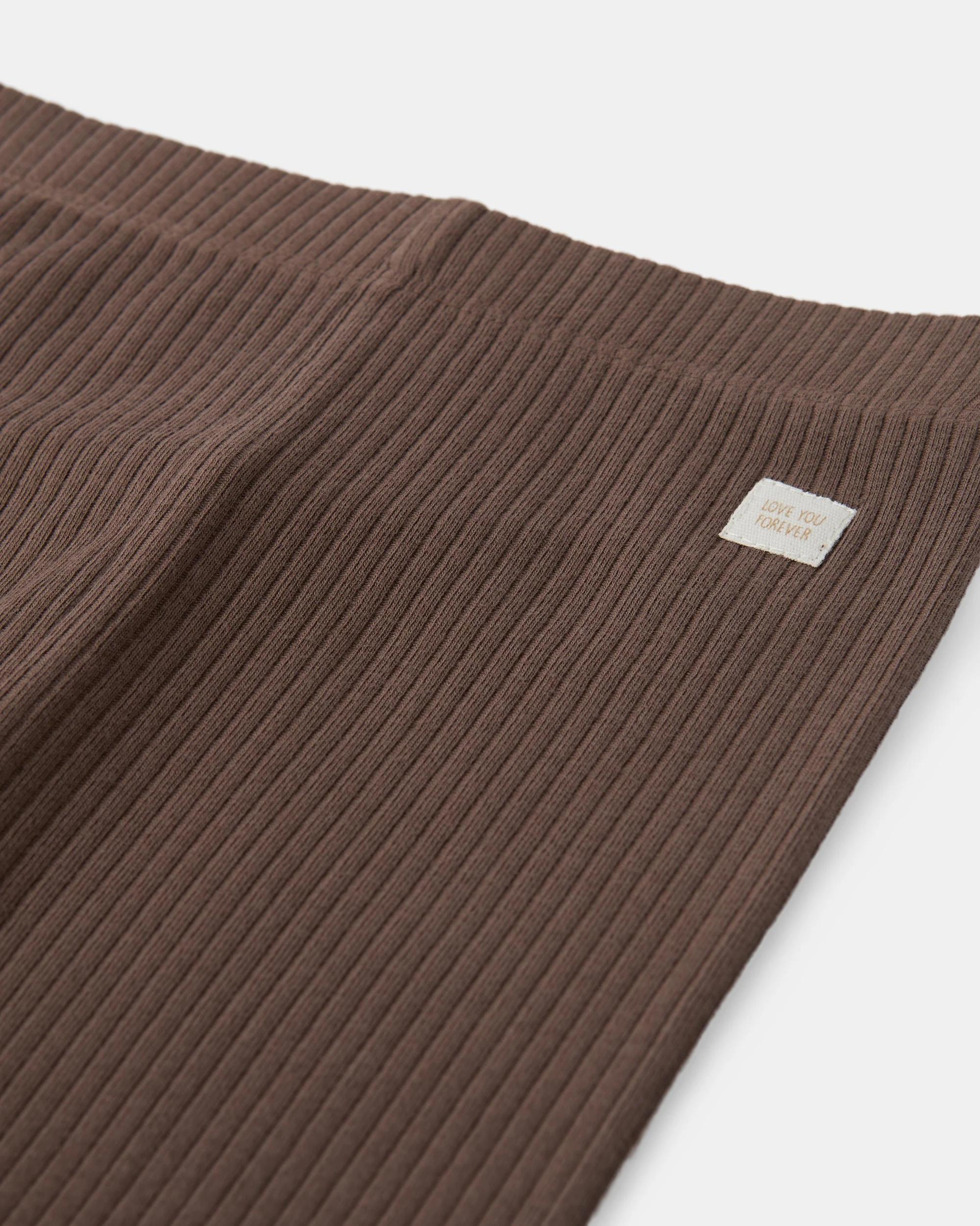 8 3 Pack Ribbed Leggings Brw Multi, 8 of 8