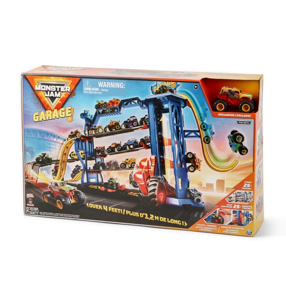 1 Monster Jam Garage Grave Digger Playset, 1 of 9