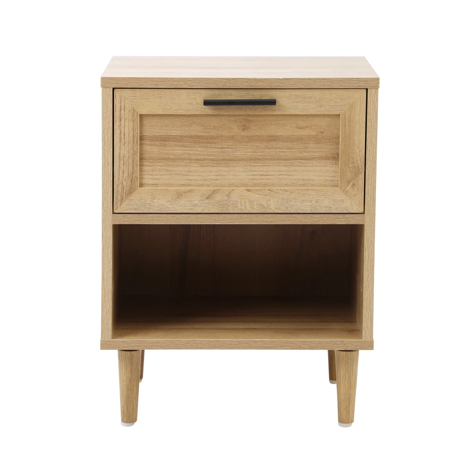 6 Oikiture Bedside Table Nightstand Side End Table
 - Natural, 6 of 9