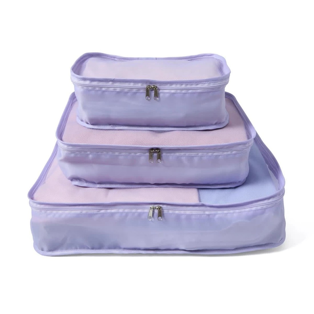 4 3 Piece Packing Cube - Lilac, 4 of 8