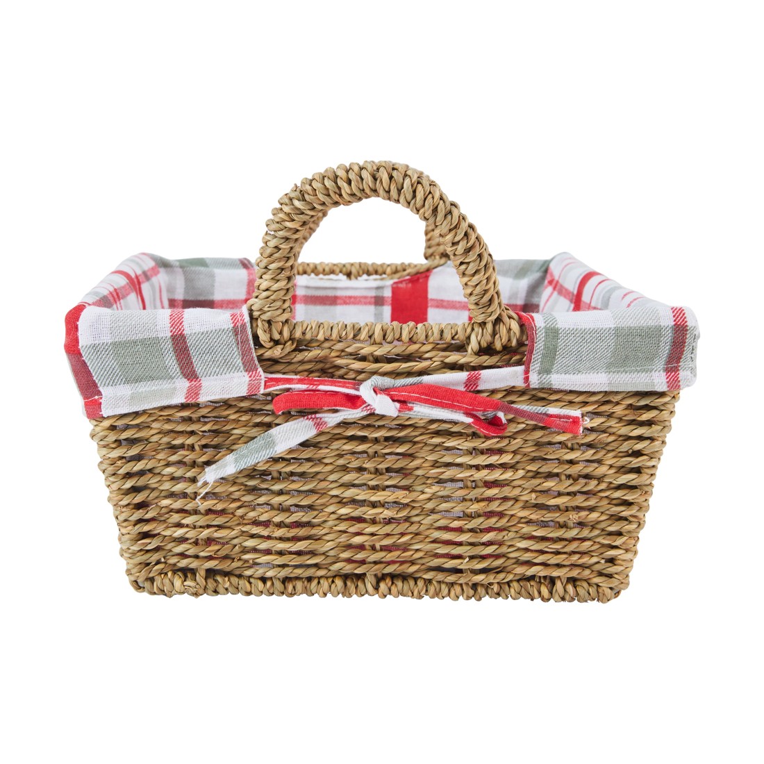 3 Christmas Basket with Printed Liner, 3 of 6