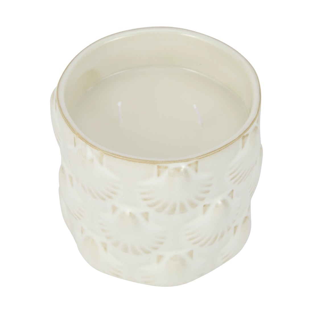 2 Shell Embossed Candle, 2 of 4