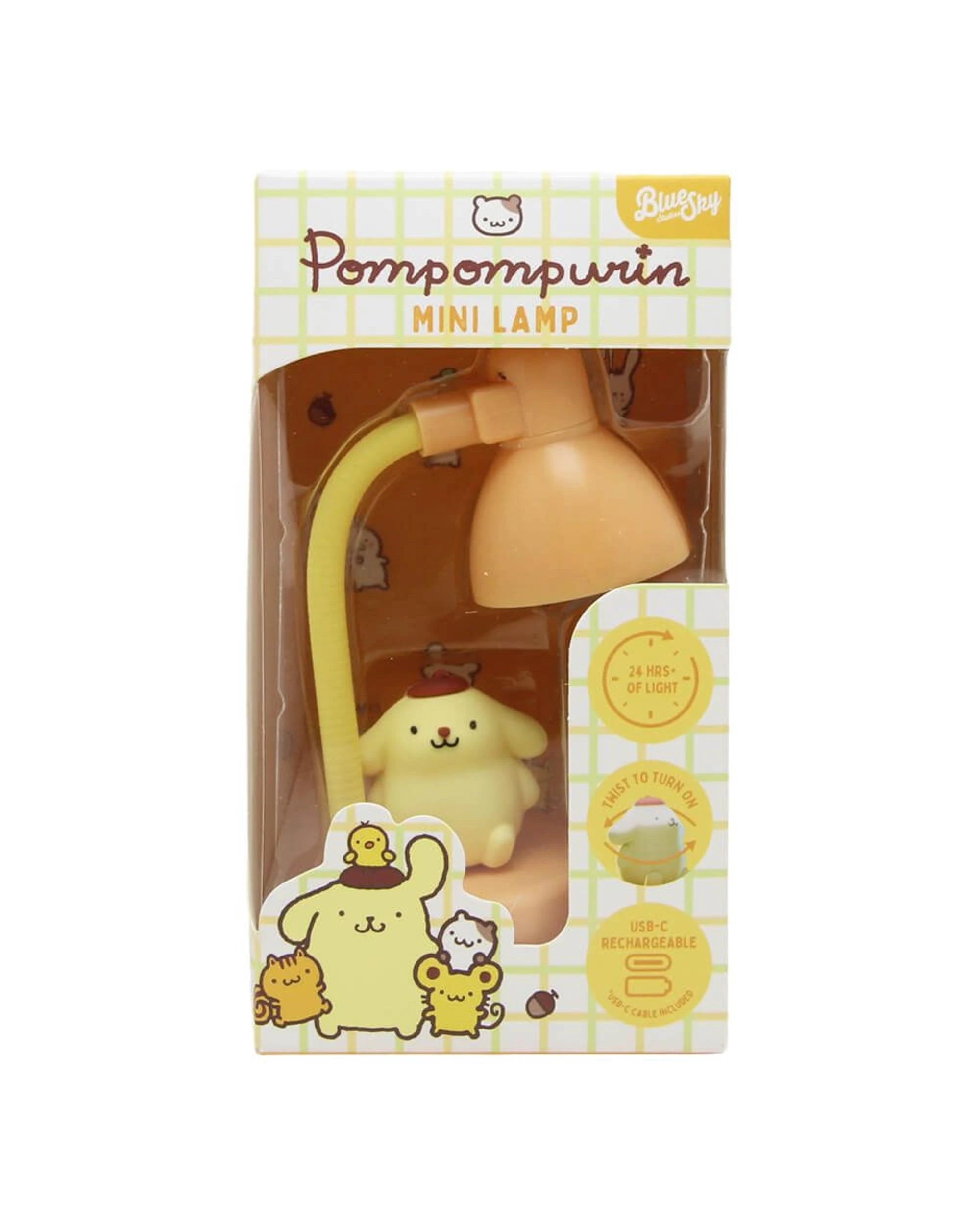 1 Sanrio Pompompurin Mini Lamp, 1 of 7