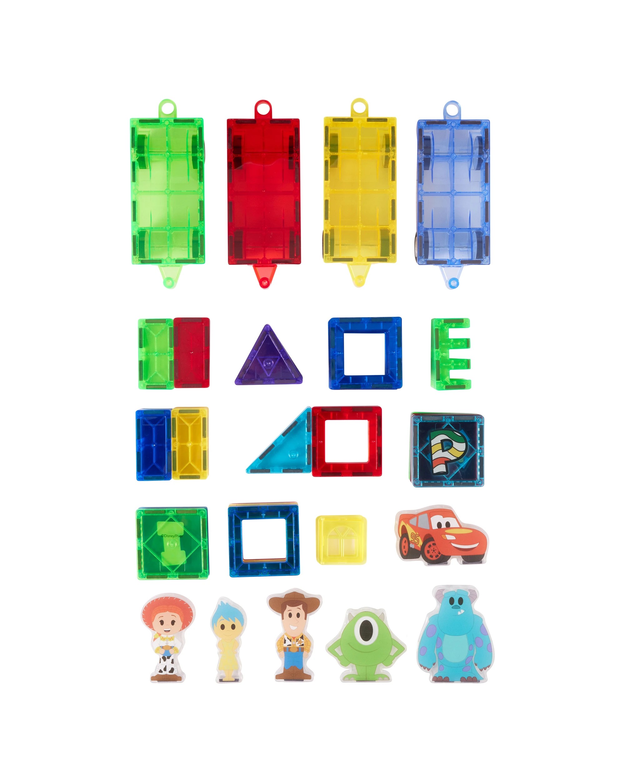 6 77 Piece Pixar Magnetic Tiles, 6 of 7