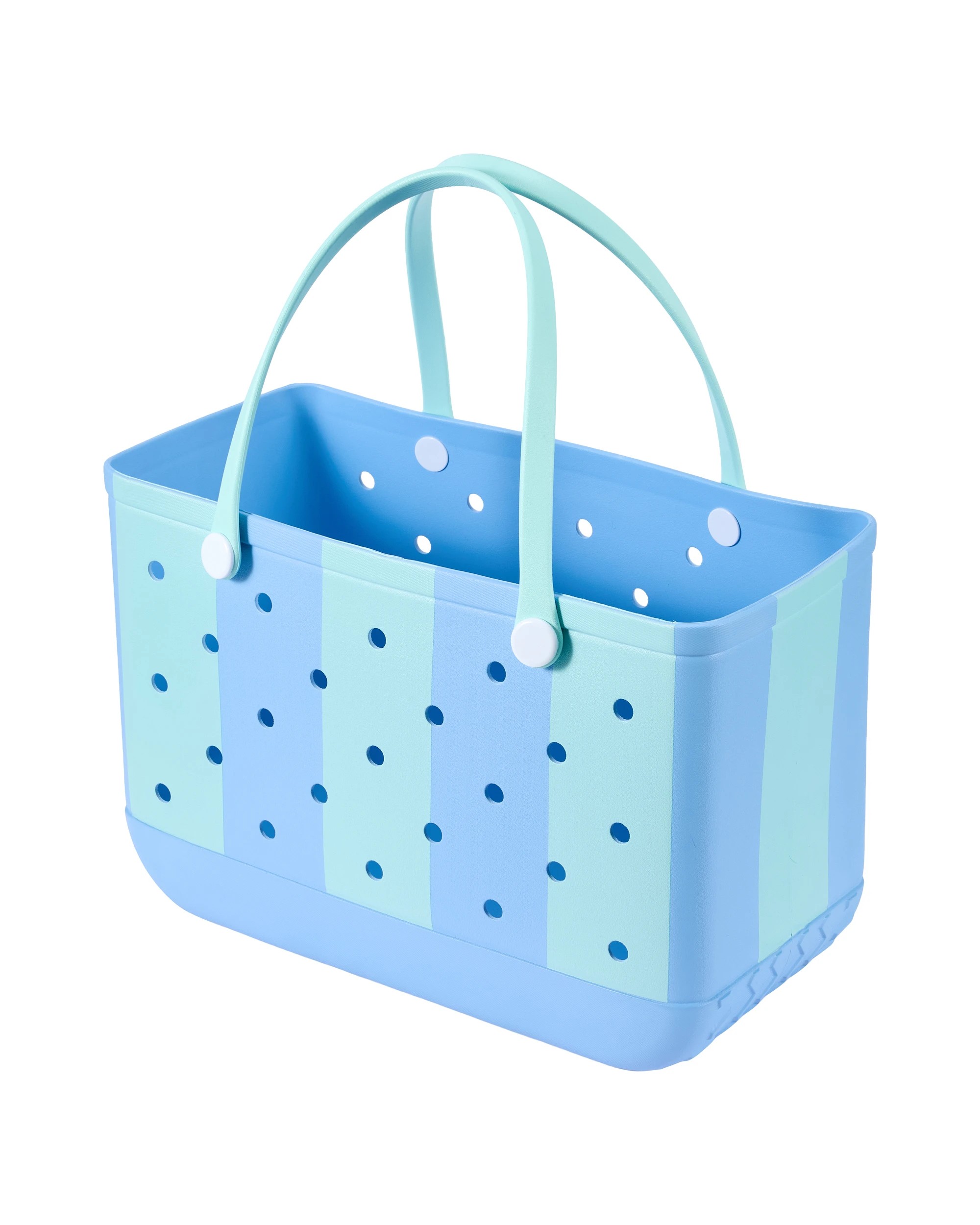 EVA Beach Tote - Blue Stripe - Kmart