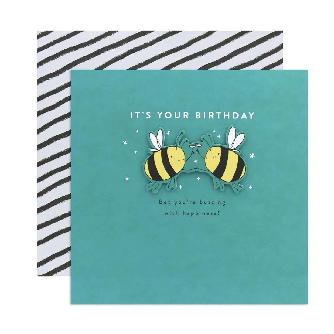 1 Hallmark Birthday Card - Buzzing Bees, 1 of 3