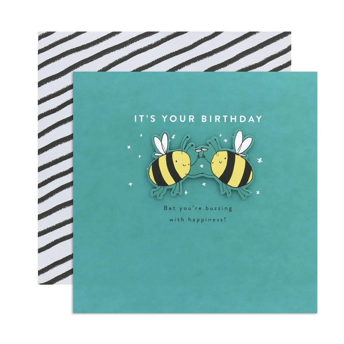 1 Hallmark Birthday Card - Buzzing Bees, 1 of 3