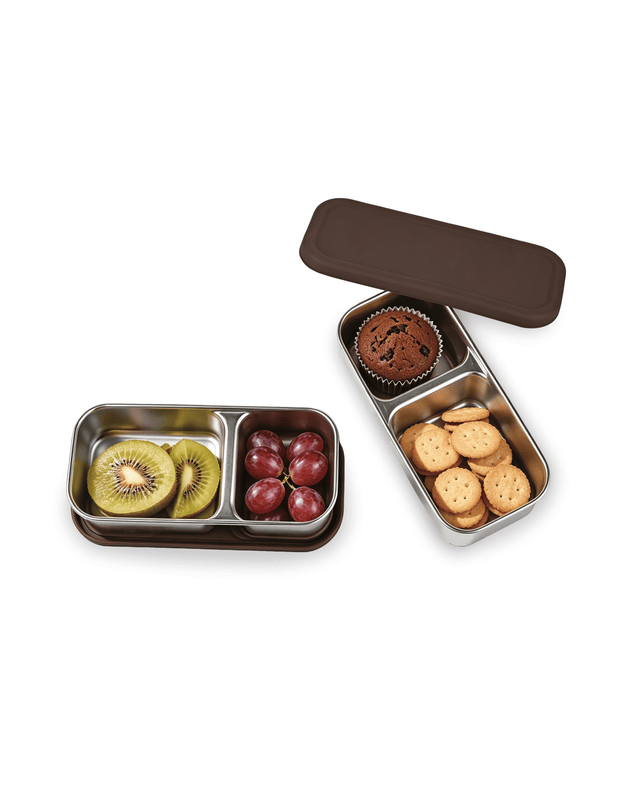 2 Pack Stainless Steel Snack
