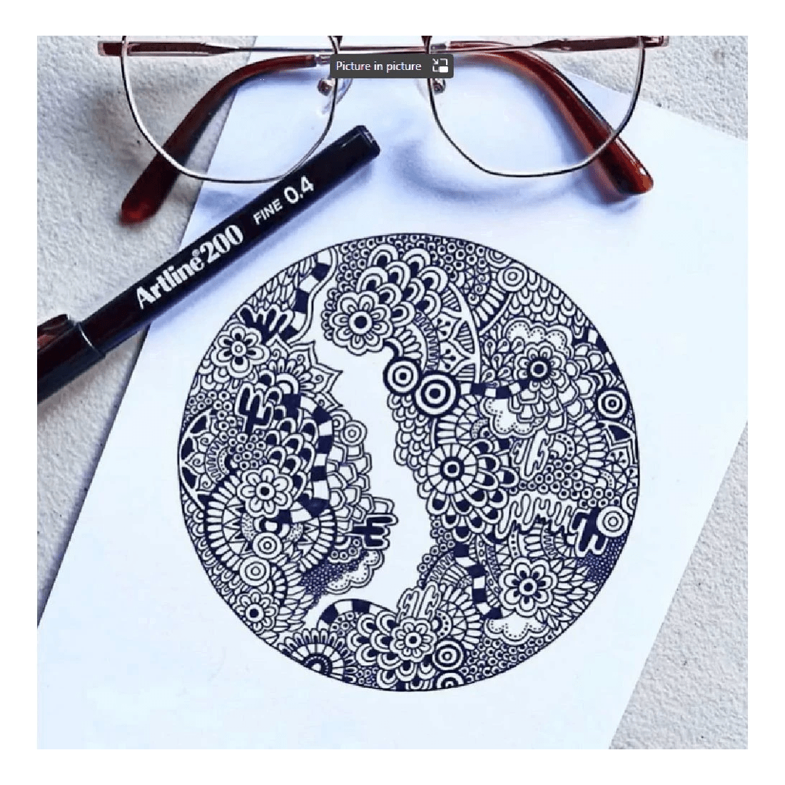 6 Artline 200 Fineliners Black 4 Pack, 6 of 7