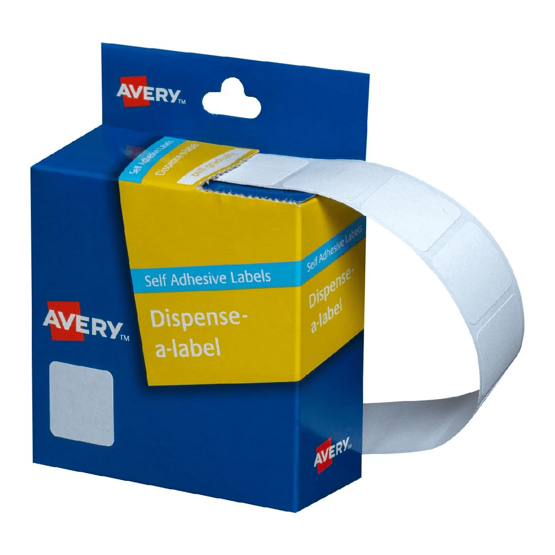 1 Avery Dispenser Labels 19 x 19mm White 900 Pack, 1 of 2