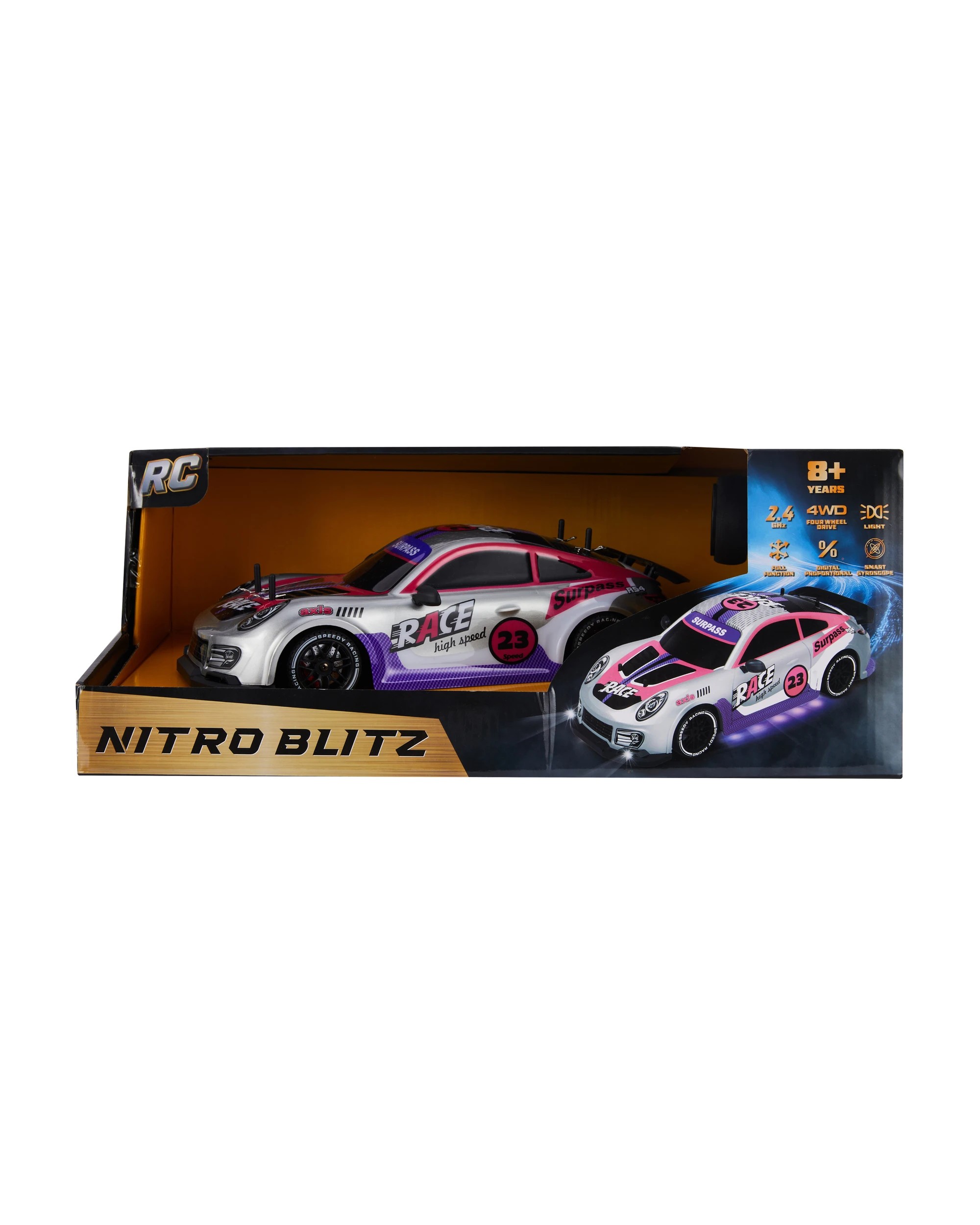 1 RC Rally Sprint Swift: Nitro Blitz Car, 1 of 10