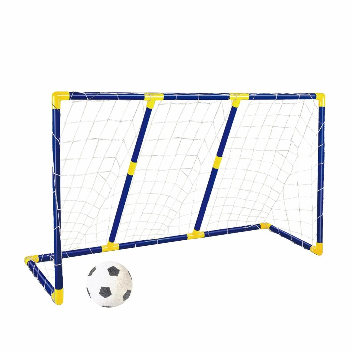 1 AUSWAY Soccer Goal Football Net Set Kids Target Training, 1 of 3