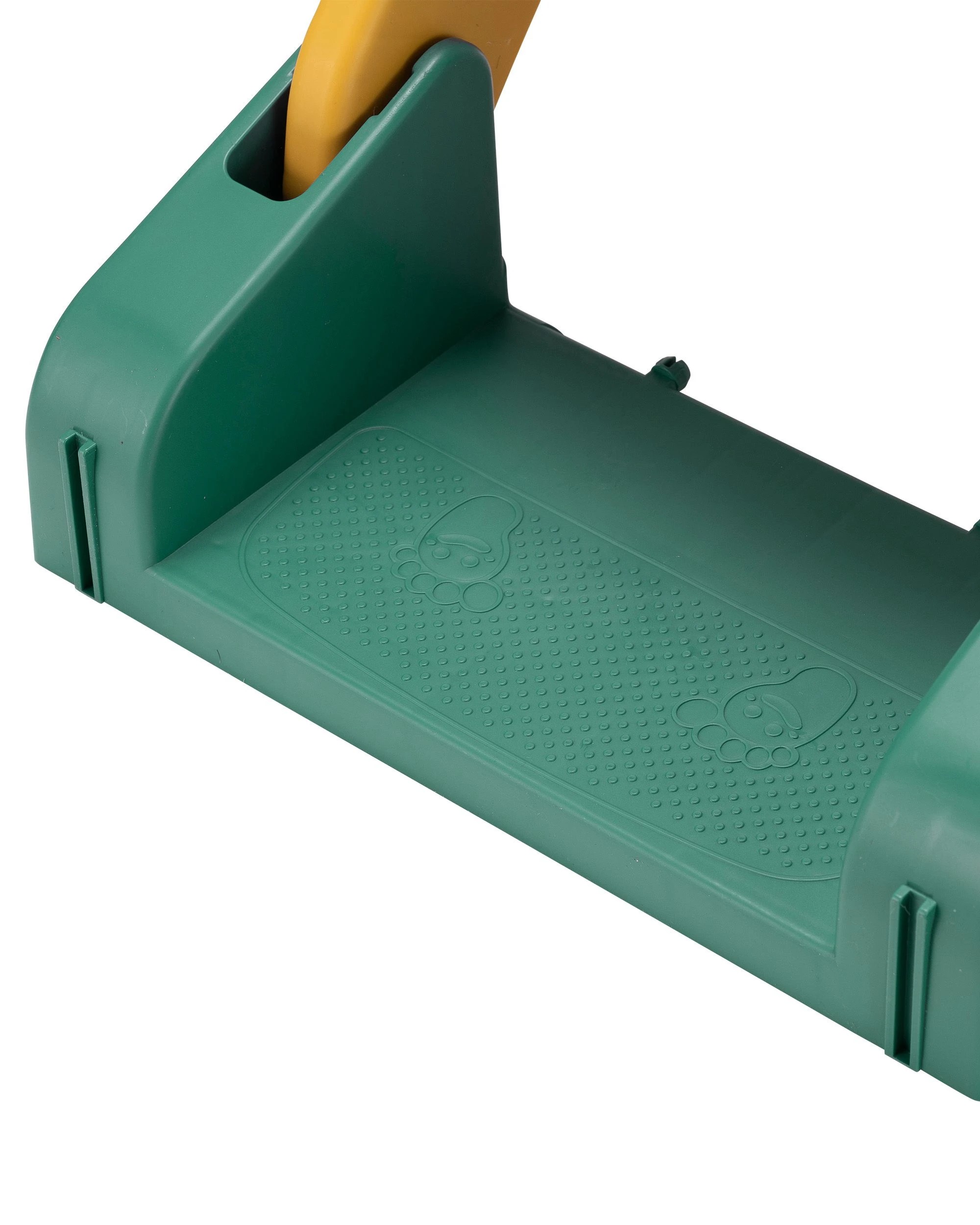8 Playpals Potty Trainer Toilet Seat Foldable Kids Toddler Toilet Training w/ PU cushion Green, 8 of 10
