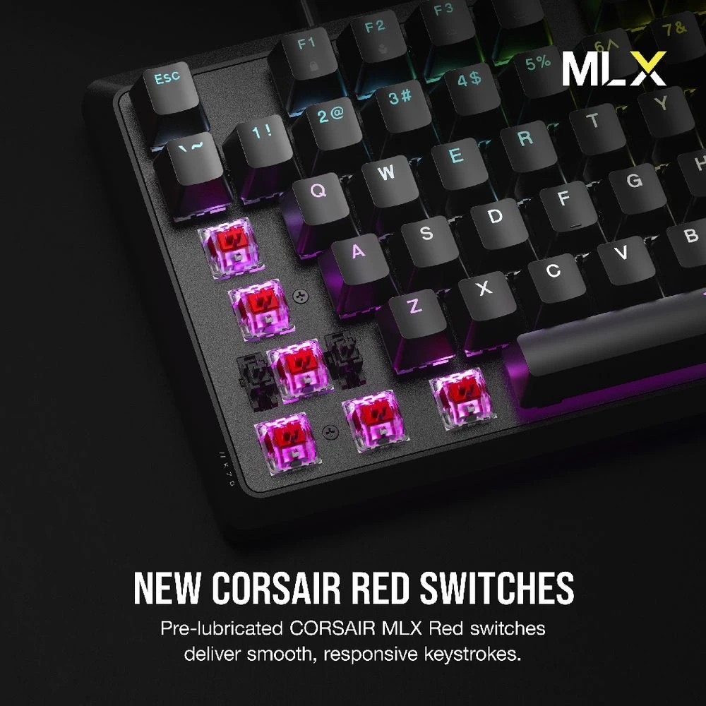 8 Corsair K70 CORE RGB Mechanical Gaming Keyboard, 8 of 10