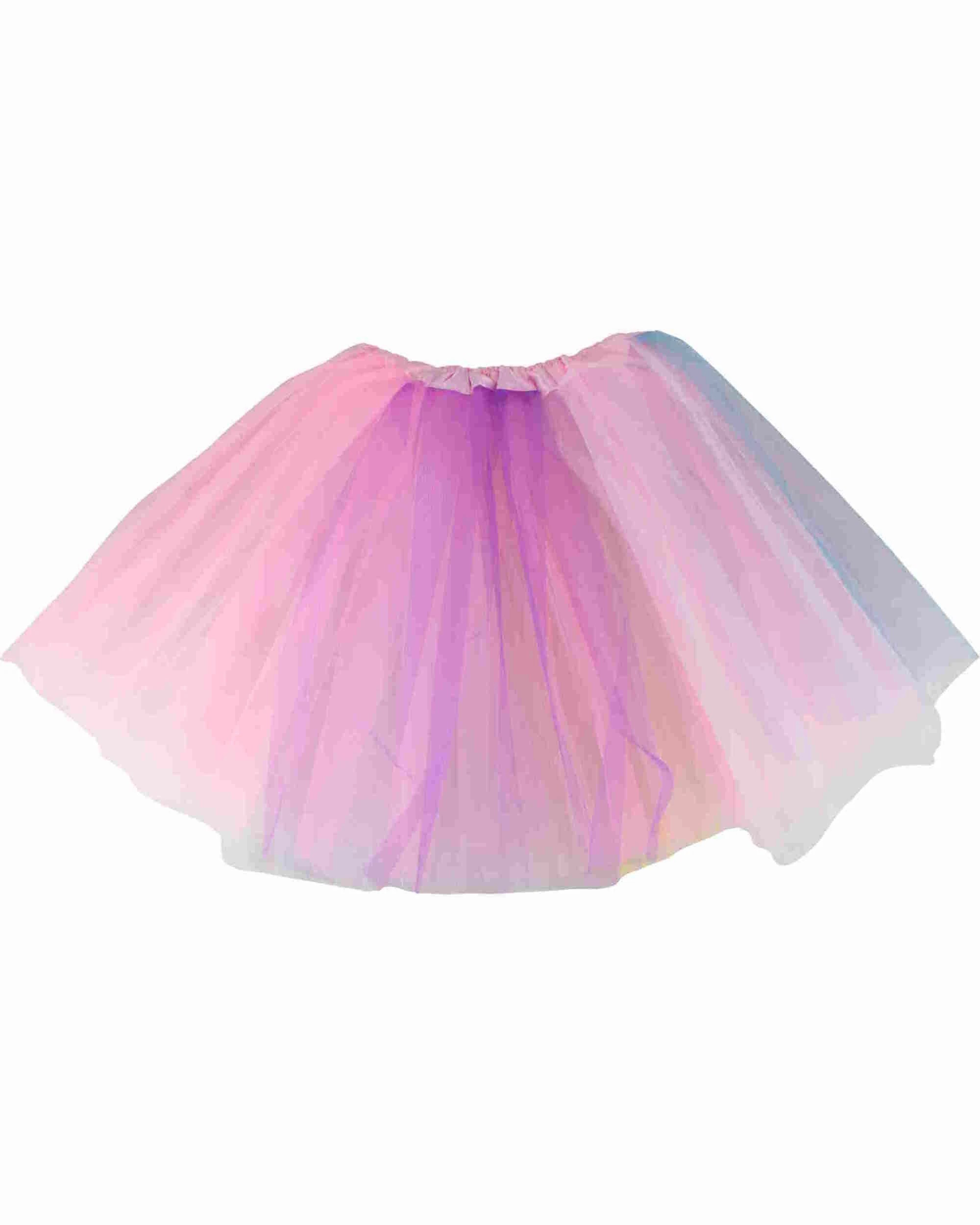 1 Partyrama Adult Pastel Rainbow Tutu Medium - Adults - Size M - Pastel, 1 of 3