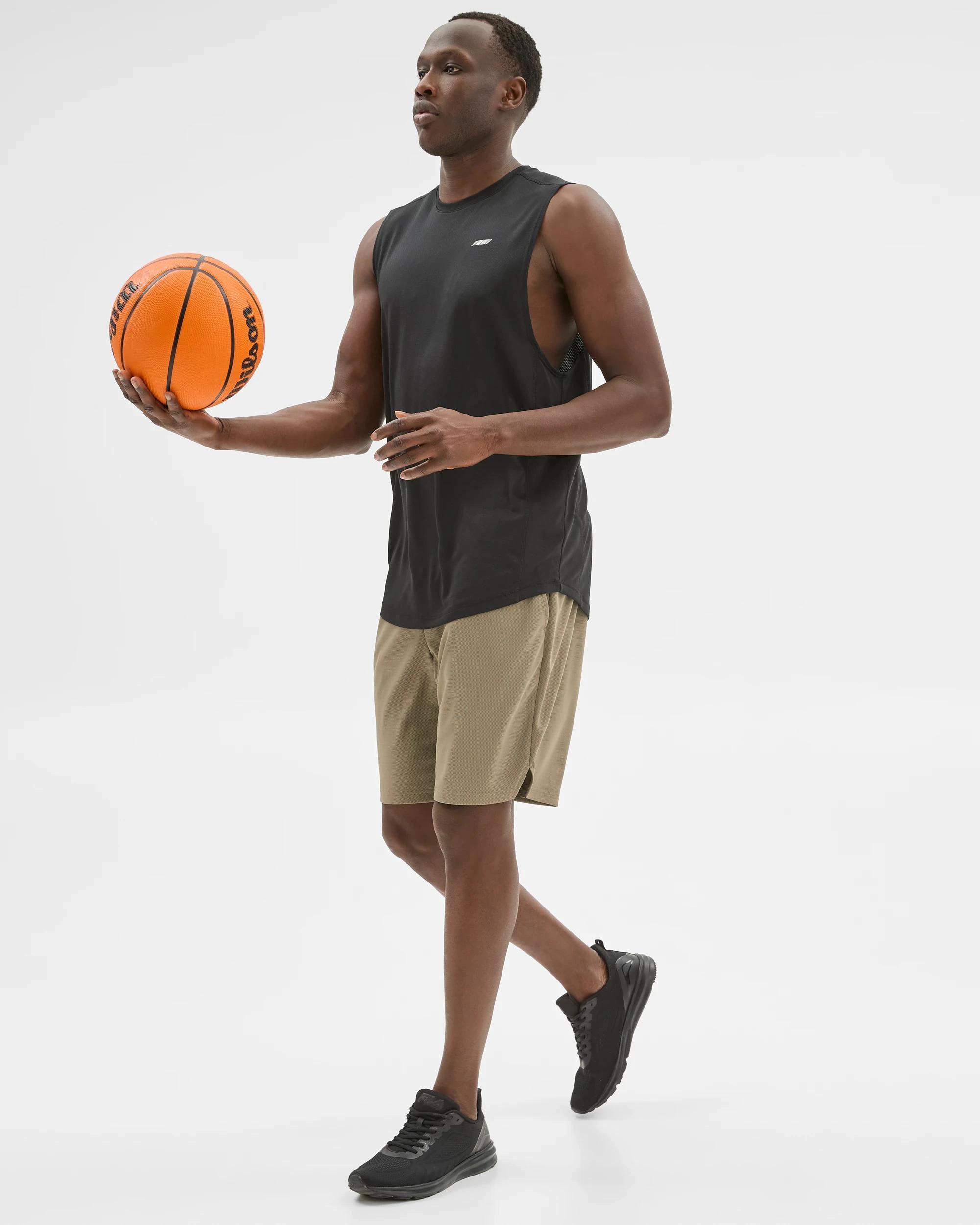 5 Target Active Mesh Shorts KHAKI, 5 of 6