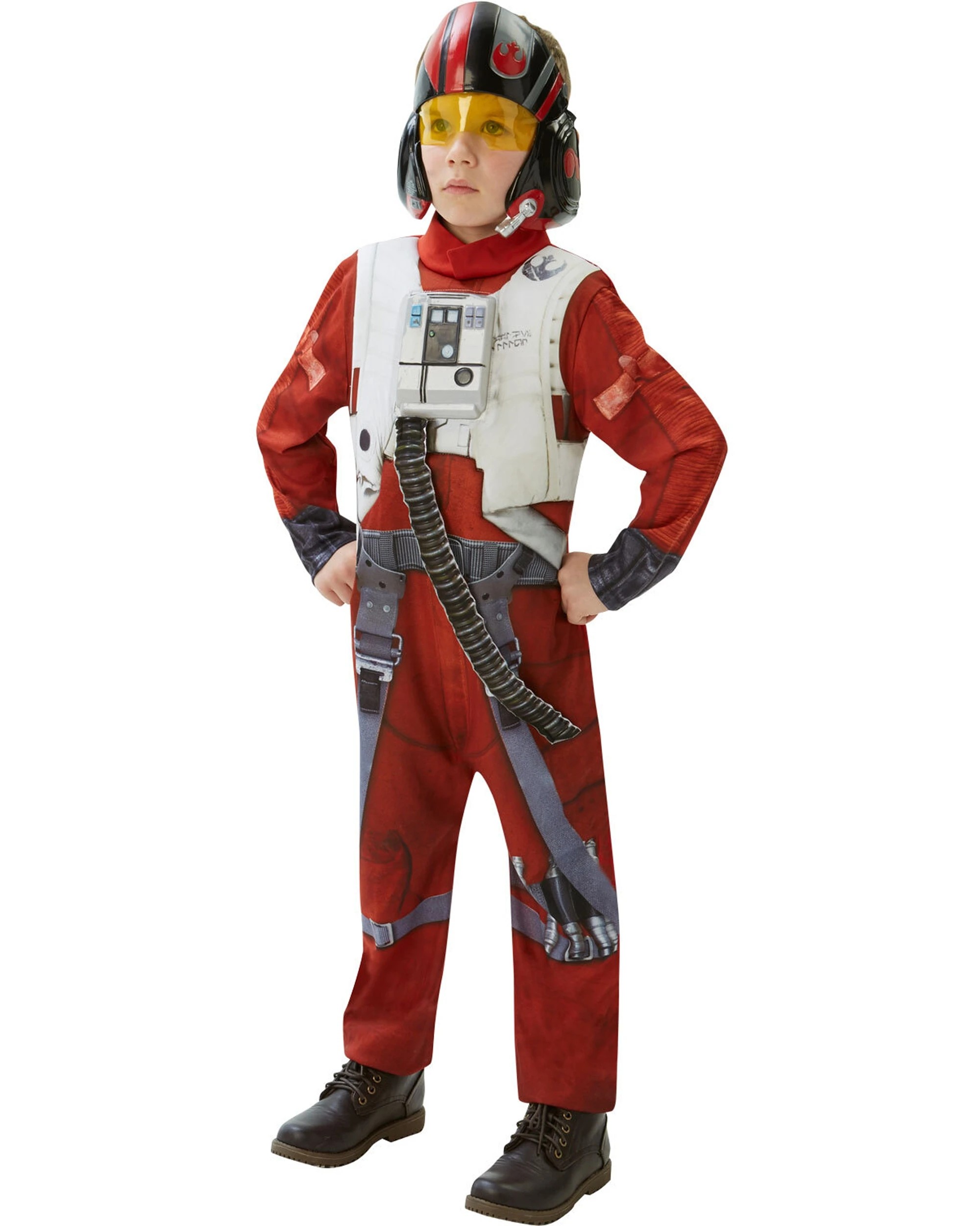 1 Star Wars X-Wing Fighter Deluxe Boys Dress Up Costume M - Multi, 1 of 3