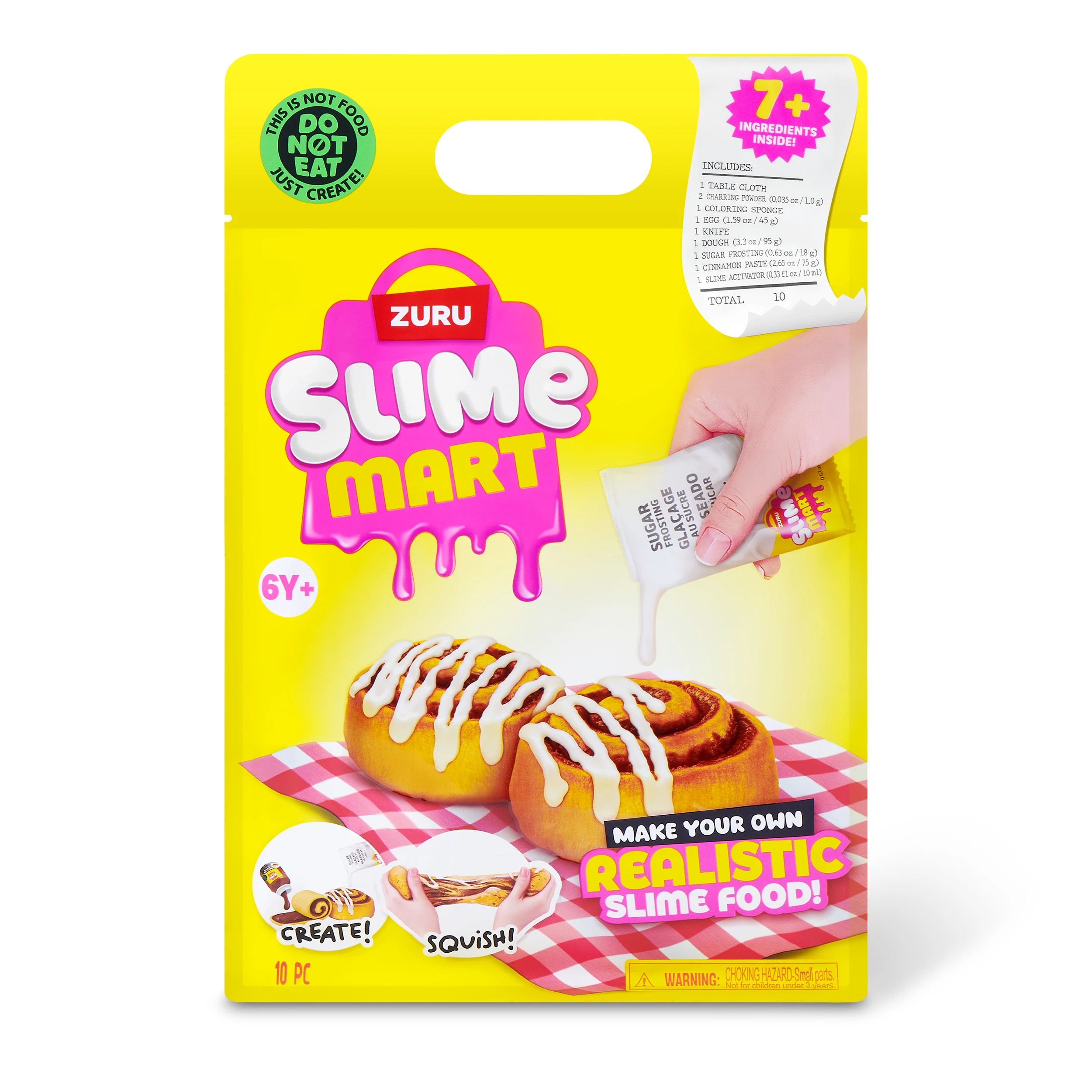 3 Zuru Slime Mart Shopping Bag Cinnamon Rolls Kit, 3 of 10