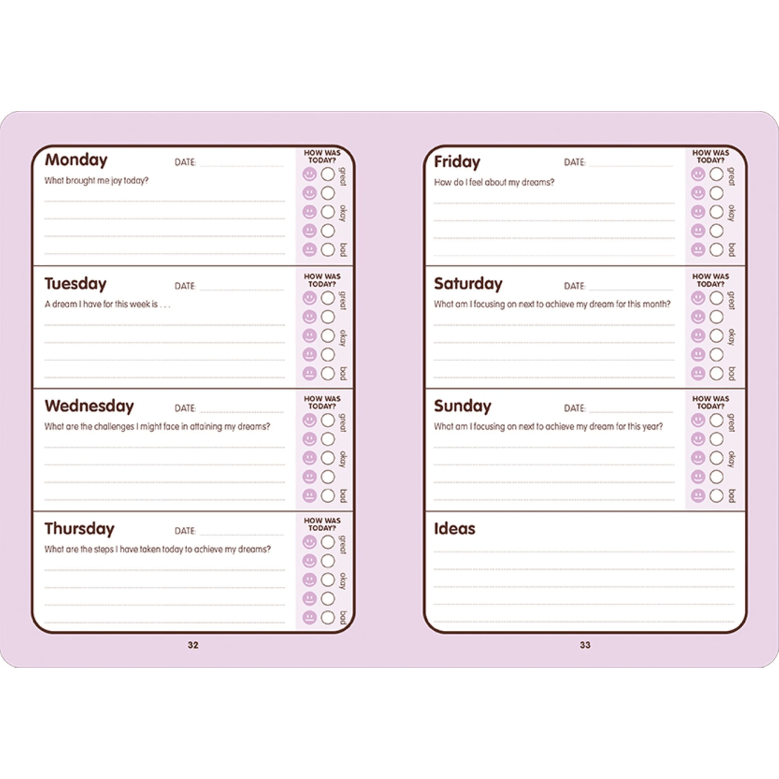 5 Happy Days Positivity Journal - Book, 5 of 6