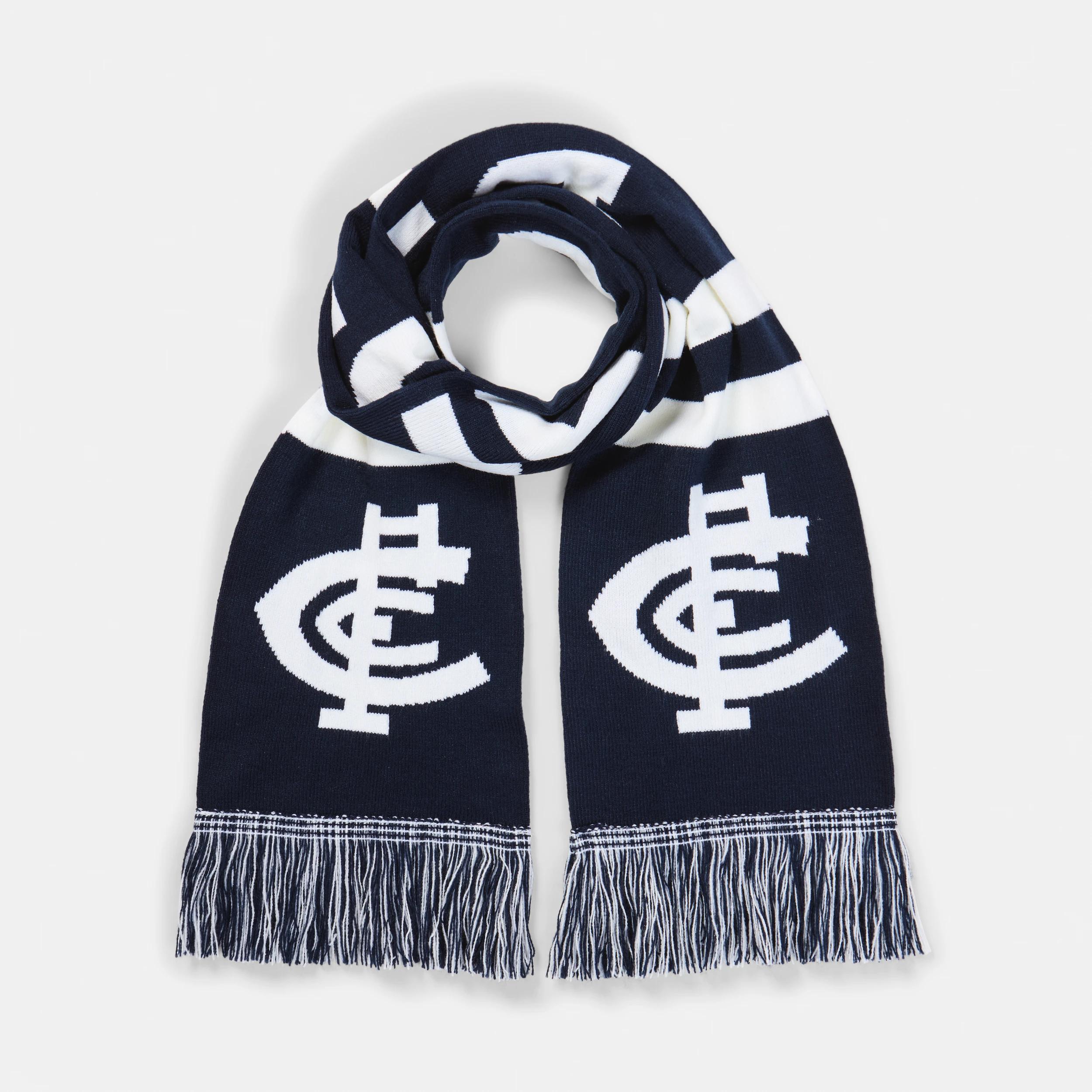 2 Official AFL Adult Scarf Carlton, 2 of 4