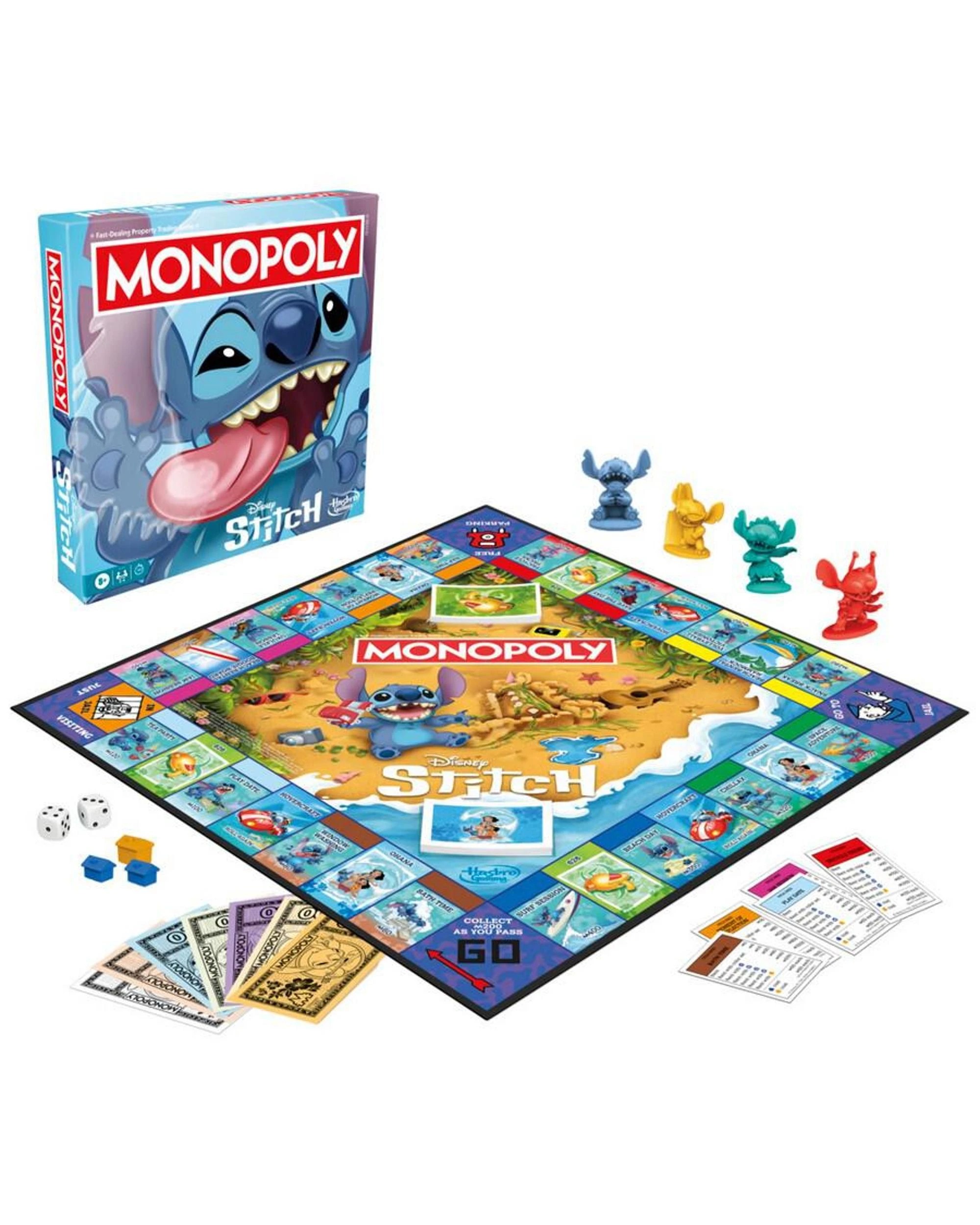 2 Monopoly Disney Stitch Edition Board Game, 2 of 5