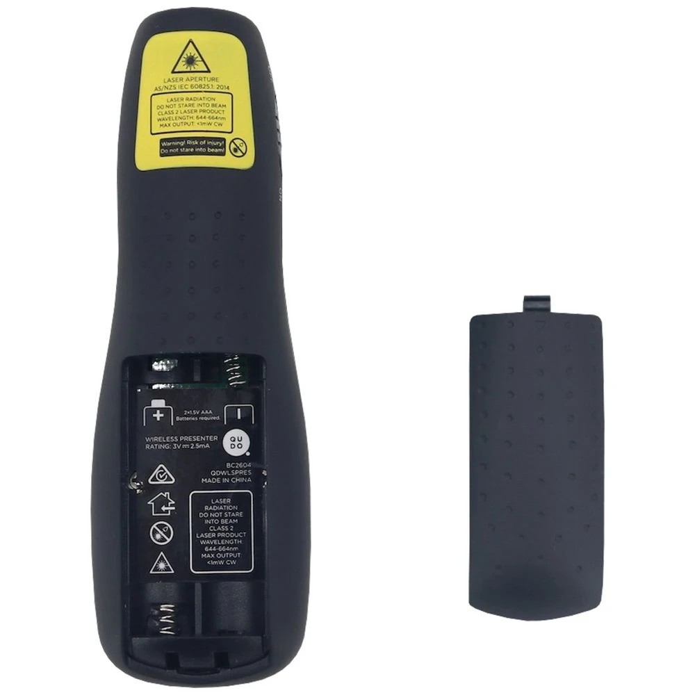 3 Qudo Wireless Laser Presenter Black, 3 of 7