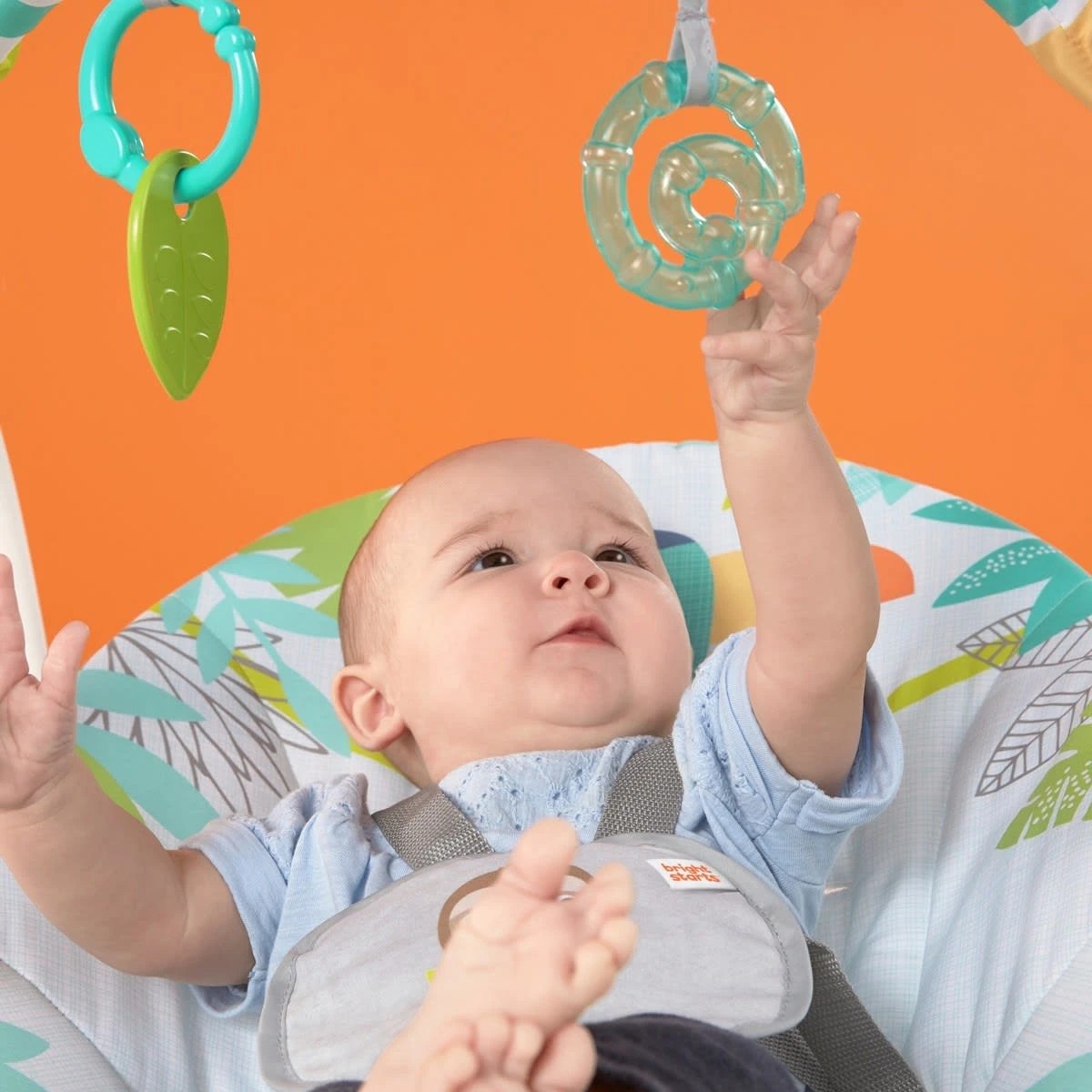 5 Bright Starts Rainforest Vibes Portable Swing, 5 of 8