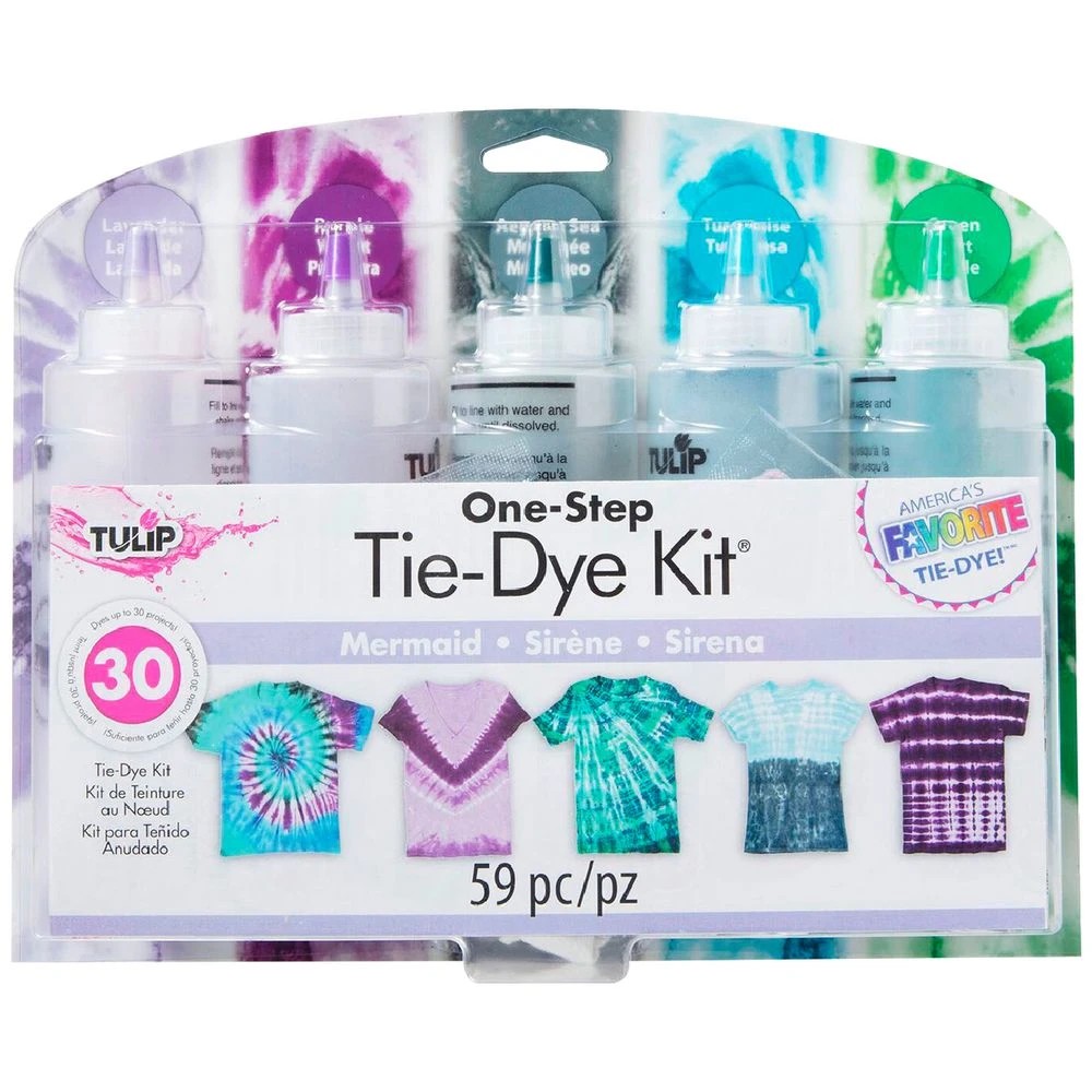 1 Tulip Tie Dye Kit 5 Bottles Mermaid, 1 of 6