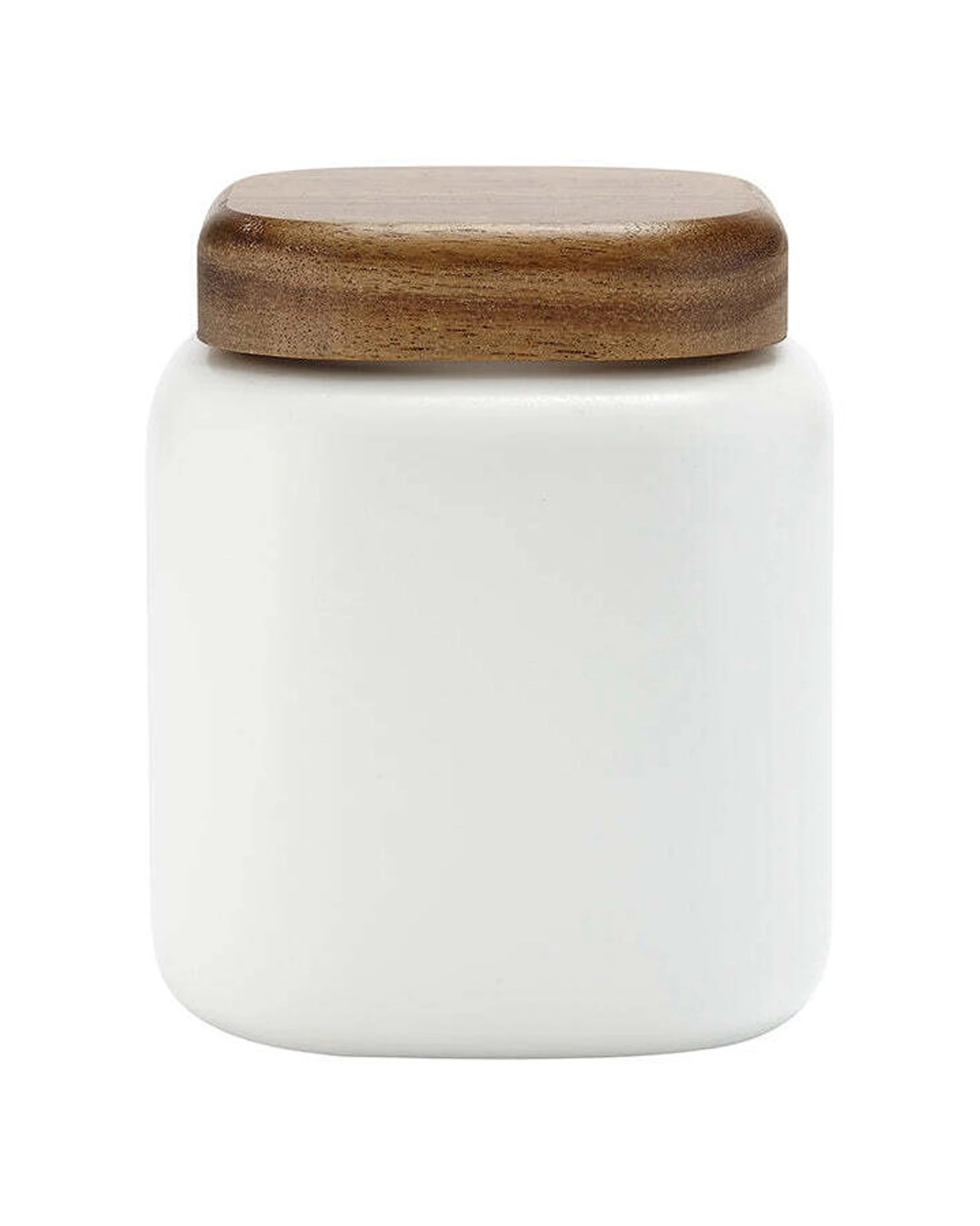 2 Ladelle Essentials Canister Porcelain Container With Lid - White, 2 of 3