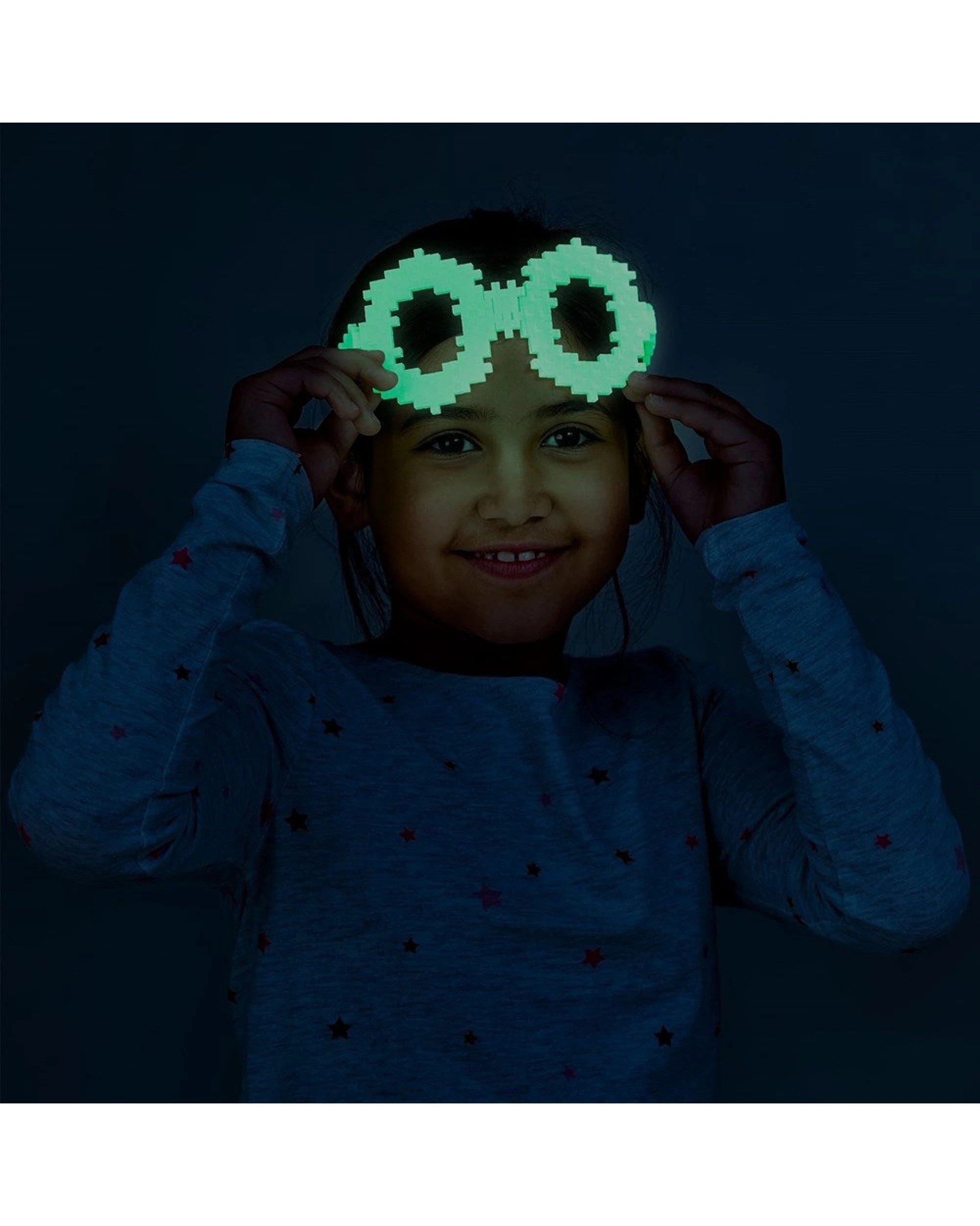 3 Plus-Plus 100pc Glow in The Dark Mix Puzzle Kids Interactive Learning Toy, 3 of 3