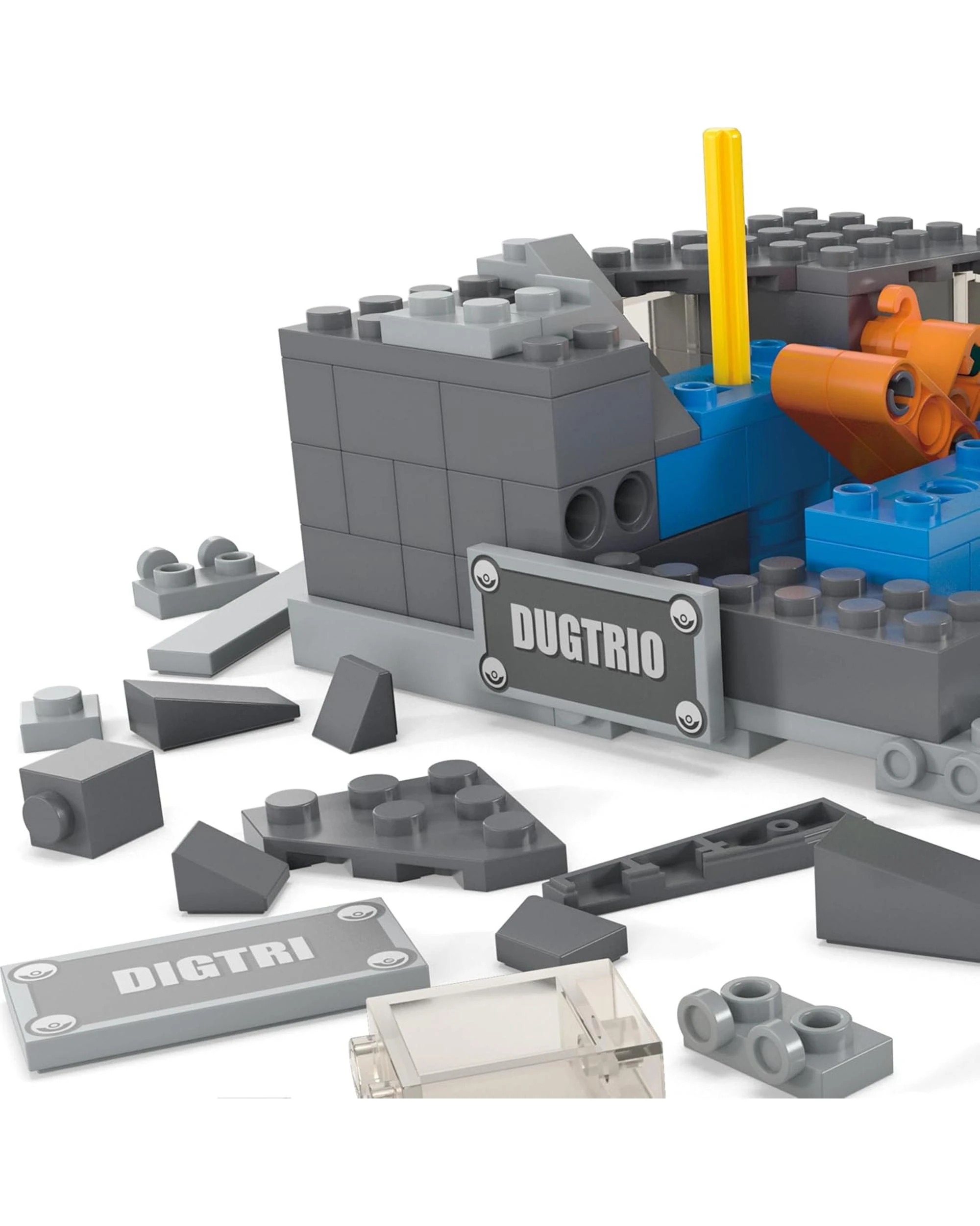 6 Mega Pokemon Mini Motion Dugtrio Building Set, 6 of 6
