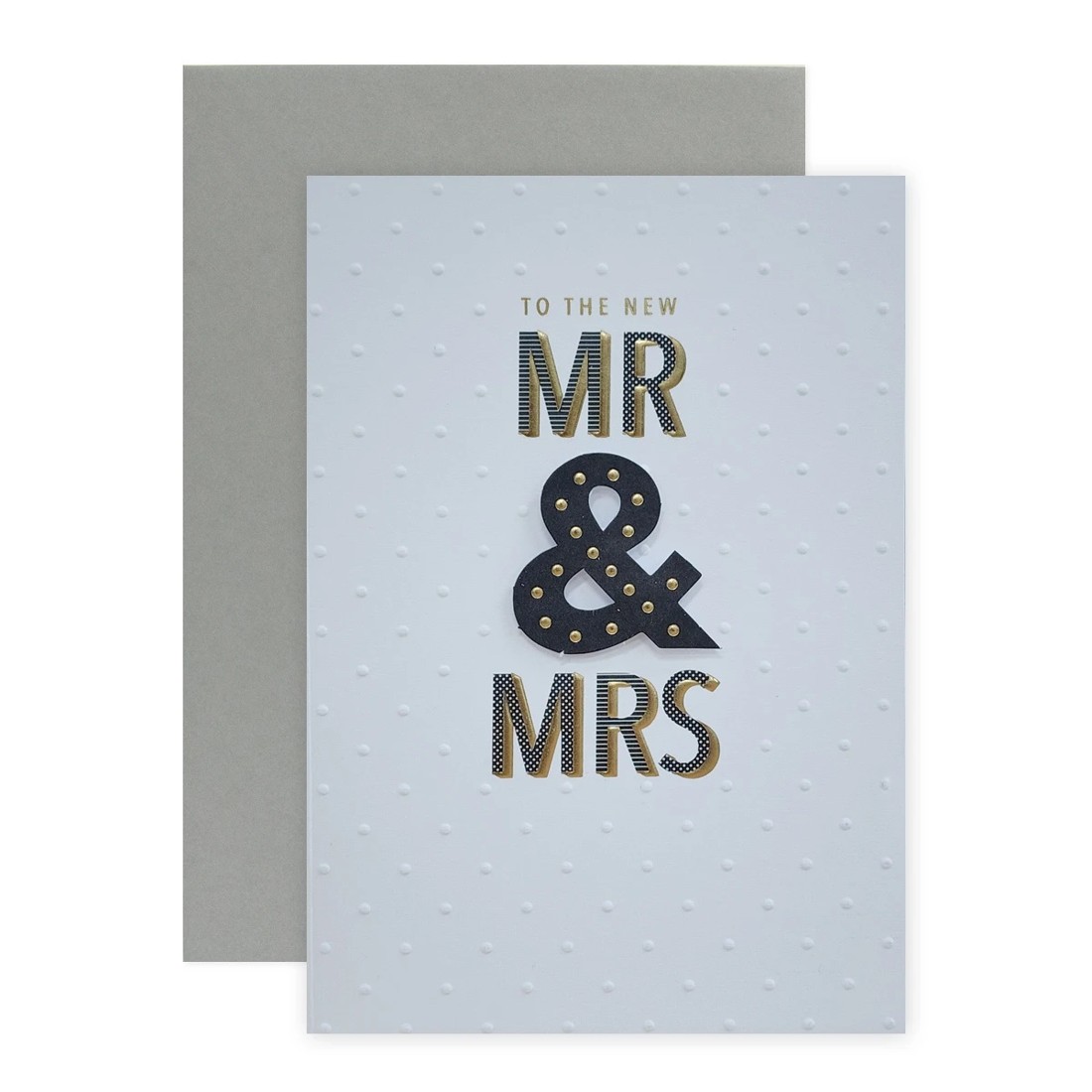 1 Connections from Hallmark Wedding Card - Mr & Mrs, 1 of 3