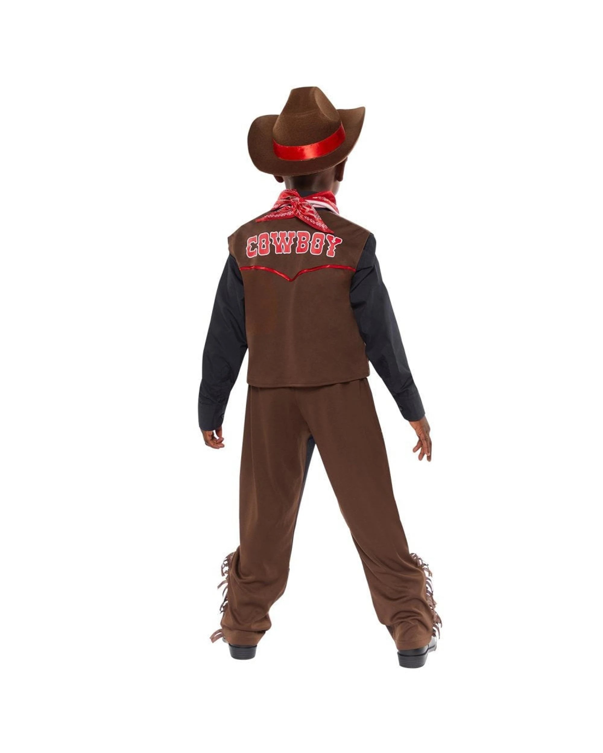 3 Western Cowboy Kids Costume Size 10-12 Years, 3 of 4