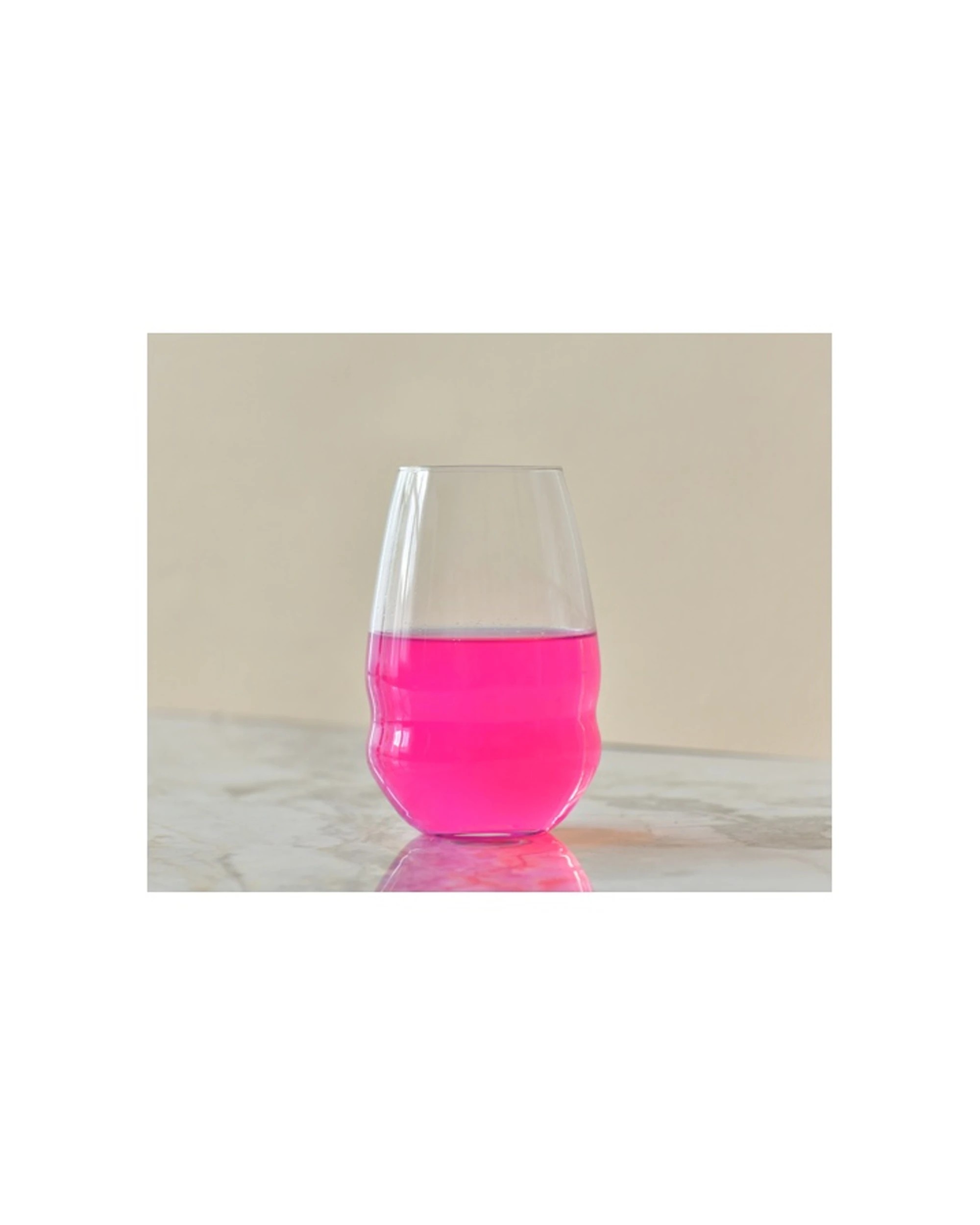 2 Krosno Inel Highball Glass Set Of 6 560ml Gift Boxed Dishwasher Safe Faceted - Plain, 2 of 2