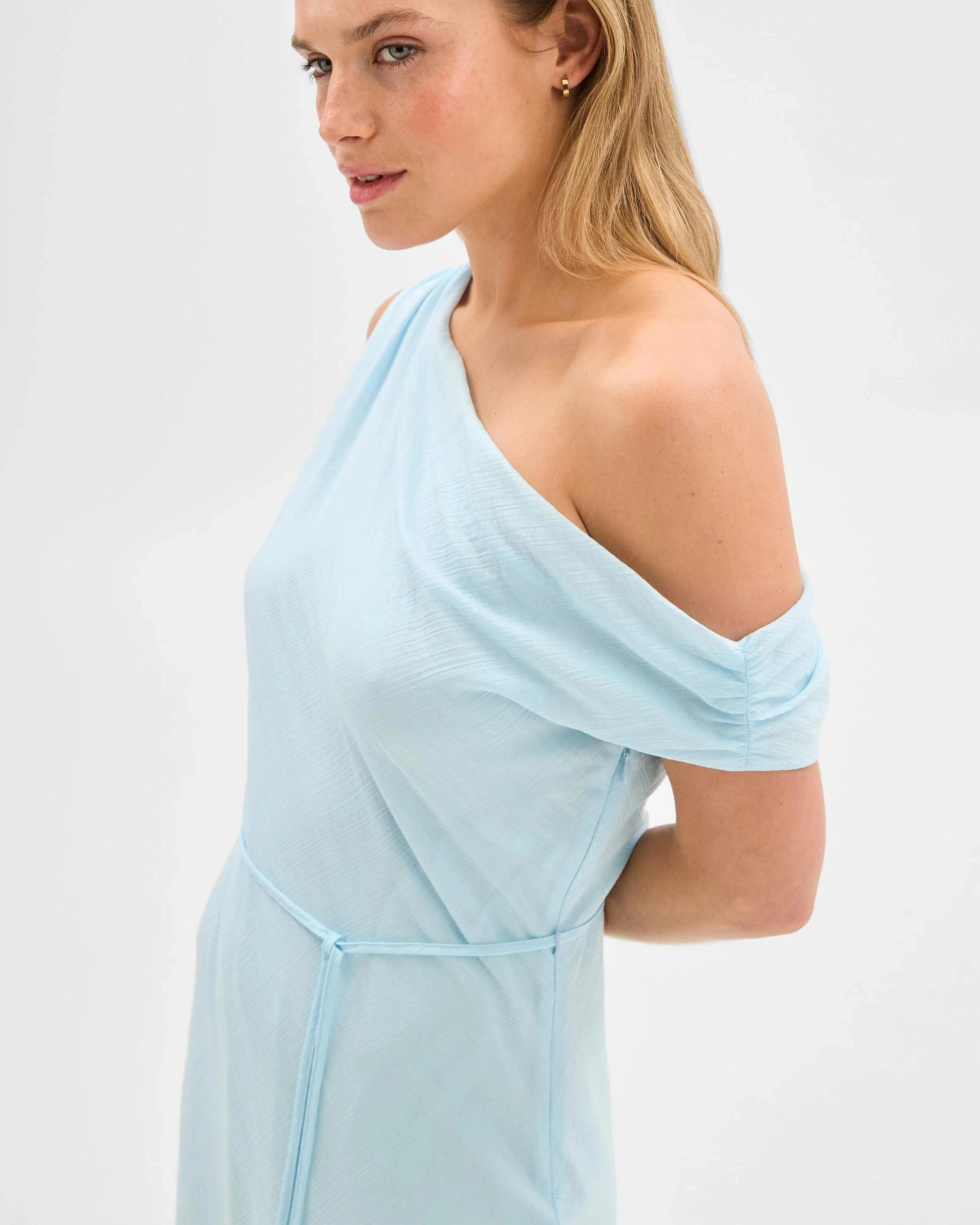 5 Off The Shoulder Midi Dress - Lily Loves OMPHALODES, 5 of 7
